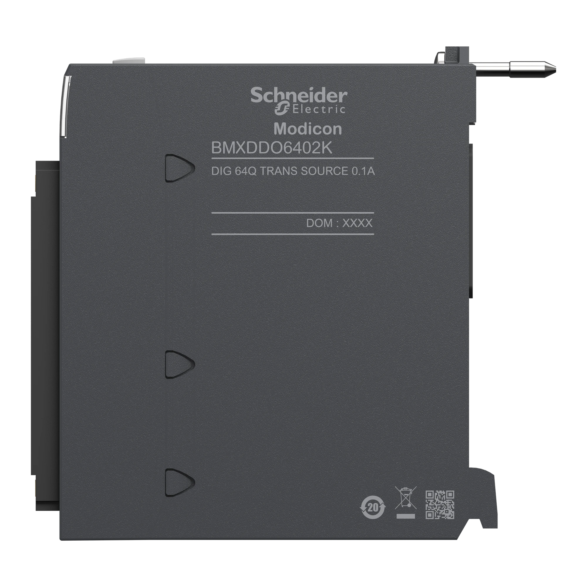 Schneider Electric BMXDDO6402K Modicon X80 I/O Module, 64 Transistor Outputs, 24V DC Positive Logic, Pin Connector, 0.1A (img_006) Schneider Electric BMXDDO6402K Modicon X80 I/O Module, 64 Transistor Outputs, 24V DC Positive Logic, Pin Connector, 0.1A (img_006)