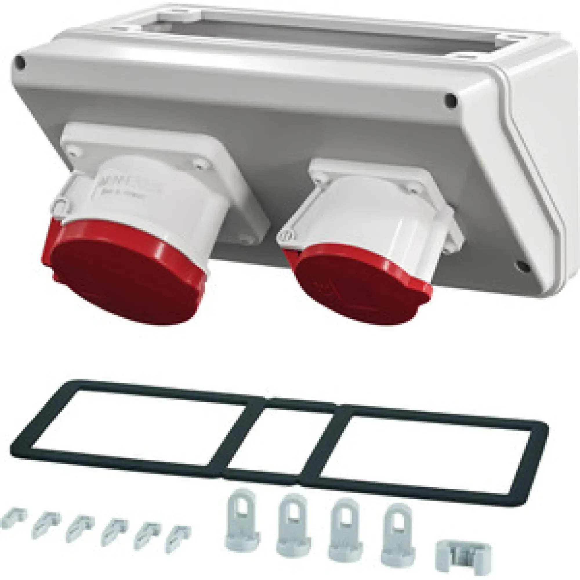 Hensel 20001087 Mi Connection Box, CEE 32A, + CEE 63A, 5p., 400V, 6h Mi CB 15 (img_001) Hensel 20001087 Mi Connection Box, CEE 32A, + CEE 63A, 5p., 400V, 6h Mi CB 15 (img_001)