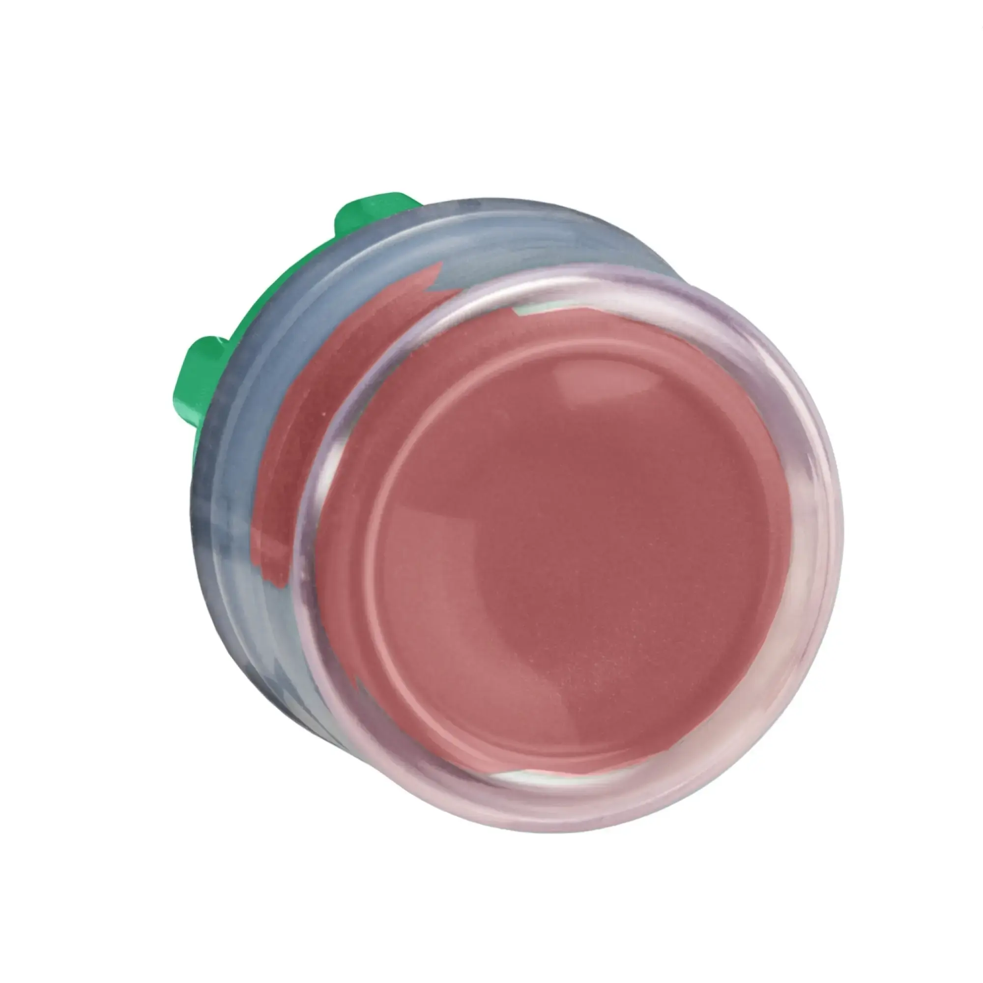 Schneider Electric ZB5APA4 Push-button, front element, Harmony XB5, plastic, 22mm, red, unmarked, momentary, with protective cover (img_002)