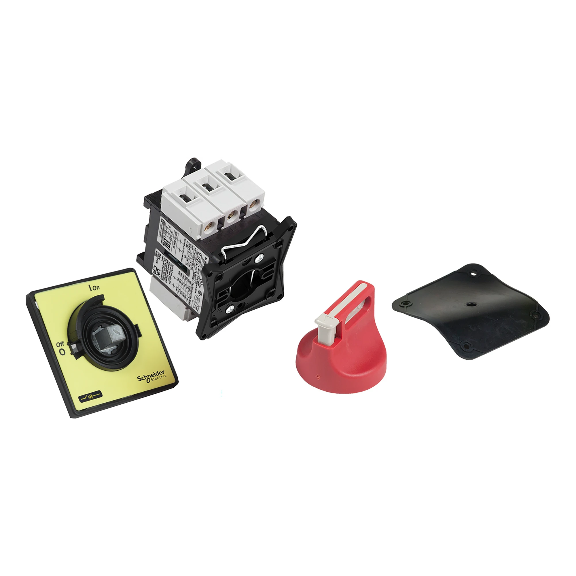 Schneider Electric VCF01 Emergency-Stop/Main Switch, 4-hole mount., 3p, 690V, 20A, red locking handle (img_001) Schneider Electric VCF01 Emergency-Stop/Main Switch, 4-hole mount., 3p, 690V, 20A, red locking handle (img_001)