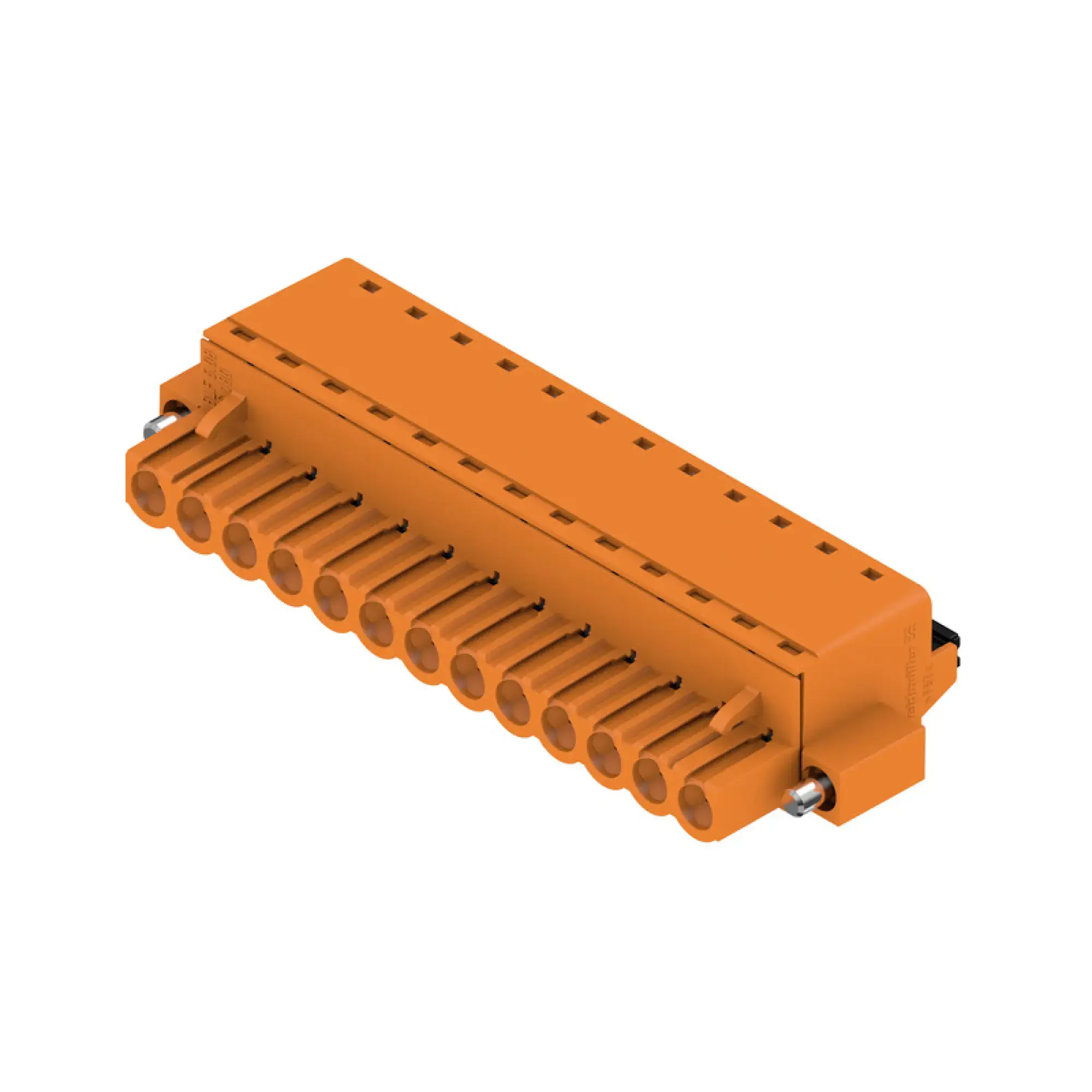 Weidmüller 1013210000 PCB connector (wire connection), 320 V, 24 A, Pitch in mm: 5.08, 3.31 mm², Number of poles: 13, PUSH IN with actuator, Box (img_001)