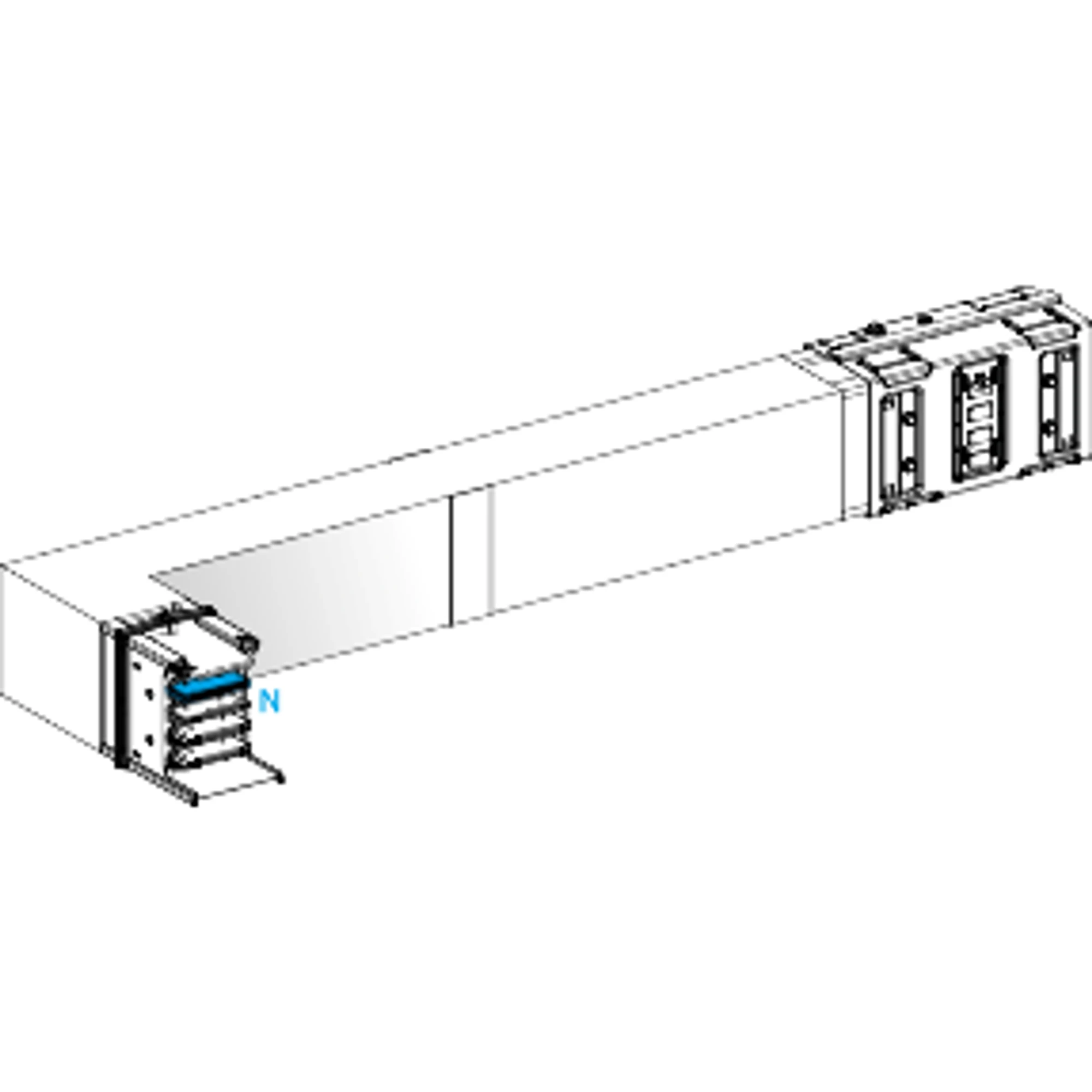 Schneider Electric KSA630DLL42F KSA Angular element, 630A, upright, variable length, fire barrier (img_001)