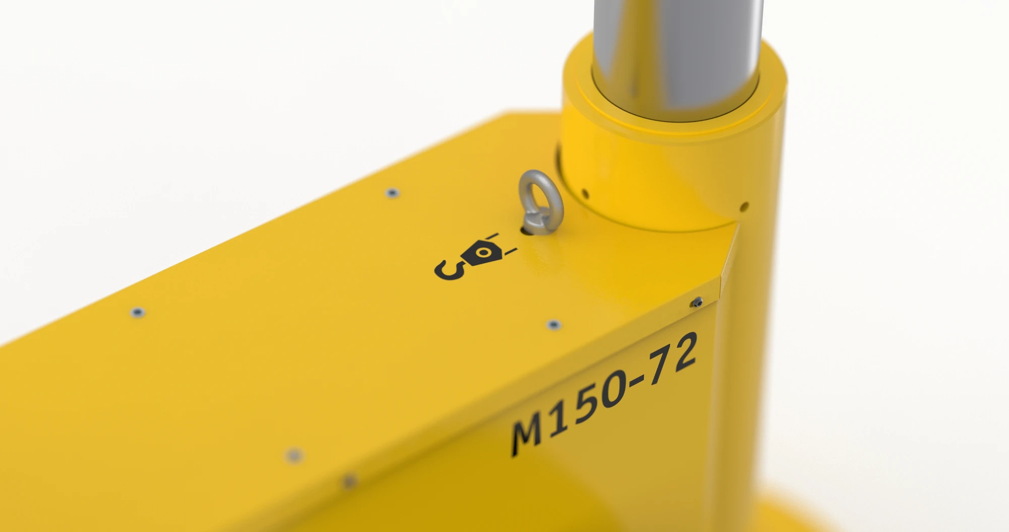 Cattini M150/72 MAMMUT Oil-Pneumatic Jacks load capacity= 150 t.; pistons=1; min. height = 720.00 mm (img_002) Cattini M150/72 MAMMUT Oil-Pneumatic Jacks load capacity= 150 t.; pistons=1; min. height = 720.00 mm (img_002)