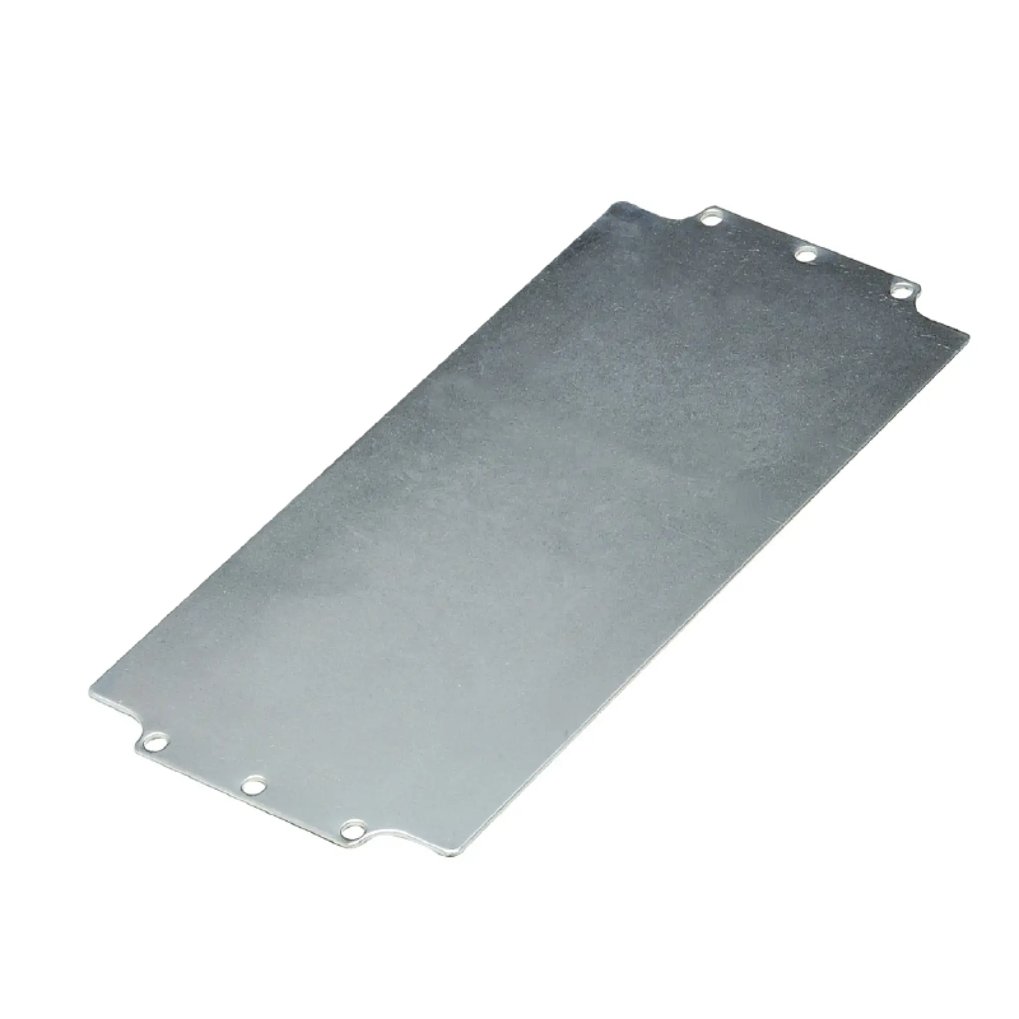 Weidmüller 9510630000 Mounting plate (Housing), Klippon POK (polyester empty enclosure), 345 x 143 x 1.5 mm, Sheet steel, galvanized, Miscellaneous, silver (img_001)