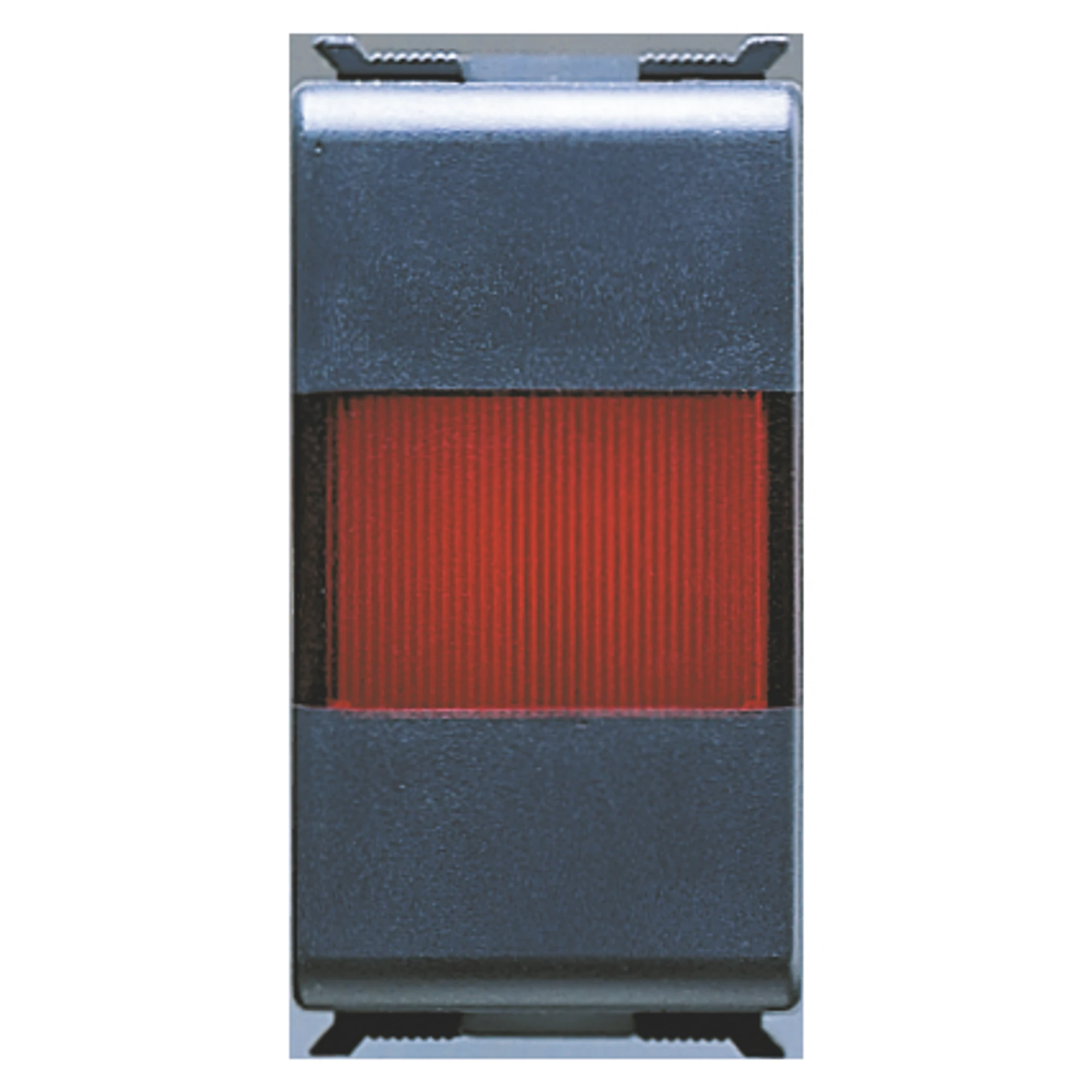 GEWISS GW30611 INDICATOR LAMP - 12/24/250 V - SINGLE - RED - 1 MODULE - PLAYBUS (img_001)
