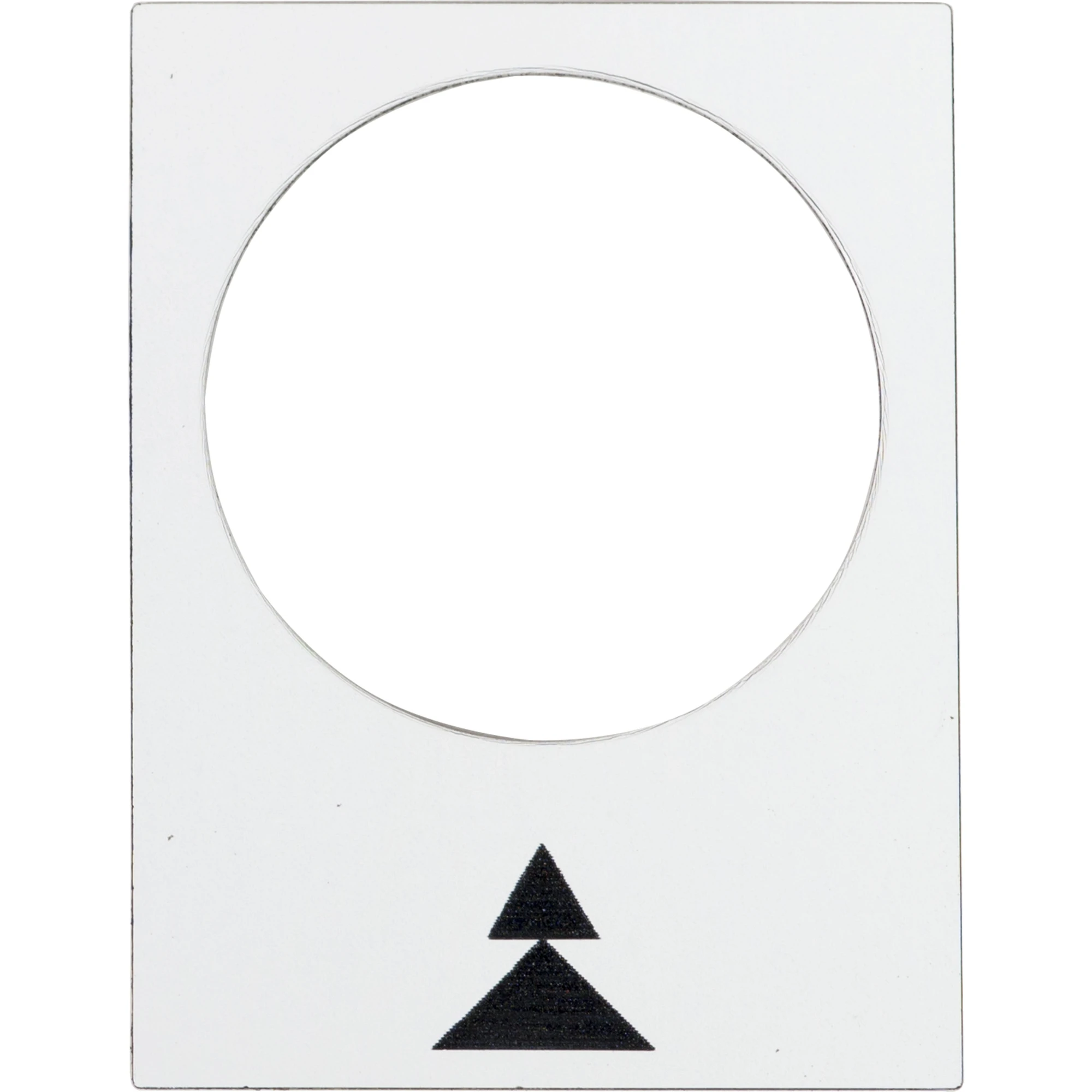 Schneider Electric ZB2BY4909 Identification Plate, 30x40mm, white, right, slow-fast (img_001) Schneider Electric ZB2BY4909 Identification Plate, 30x40mm, white, right, slow-fast (img_001)