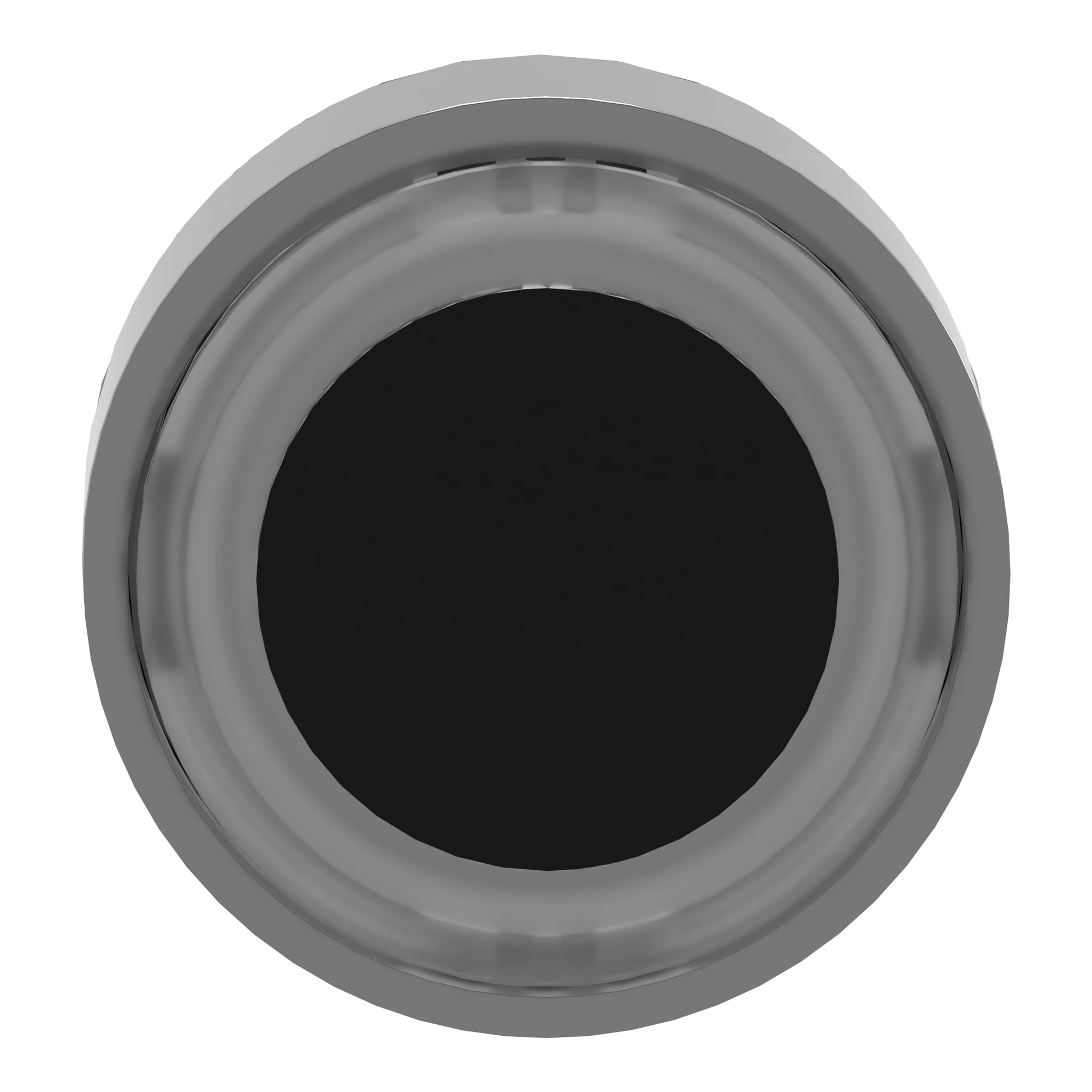 Schneider Electric ZB4BW913 Illuminated push button, front element, Harmony XB4, metal, 22mm, white, illuminated ring, for universal LED (img_005)