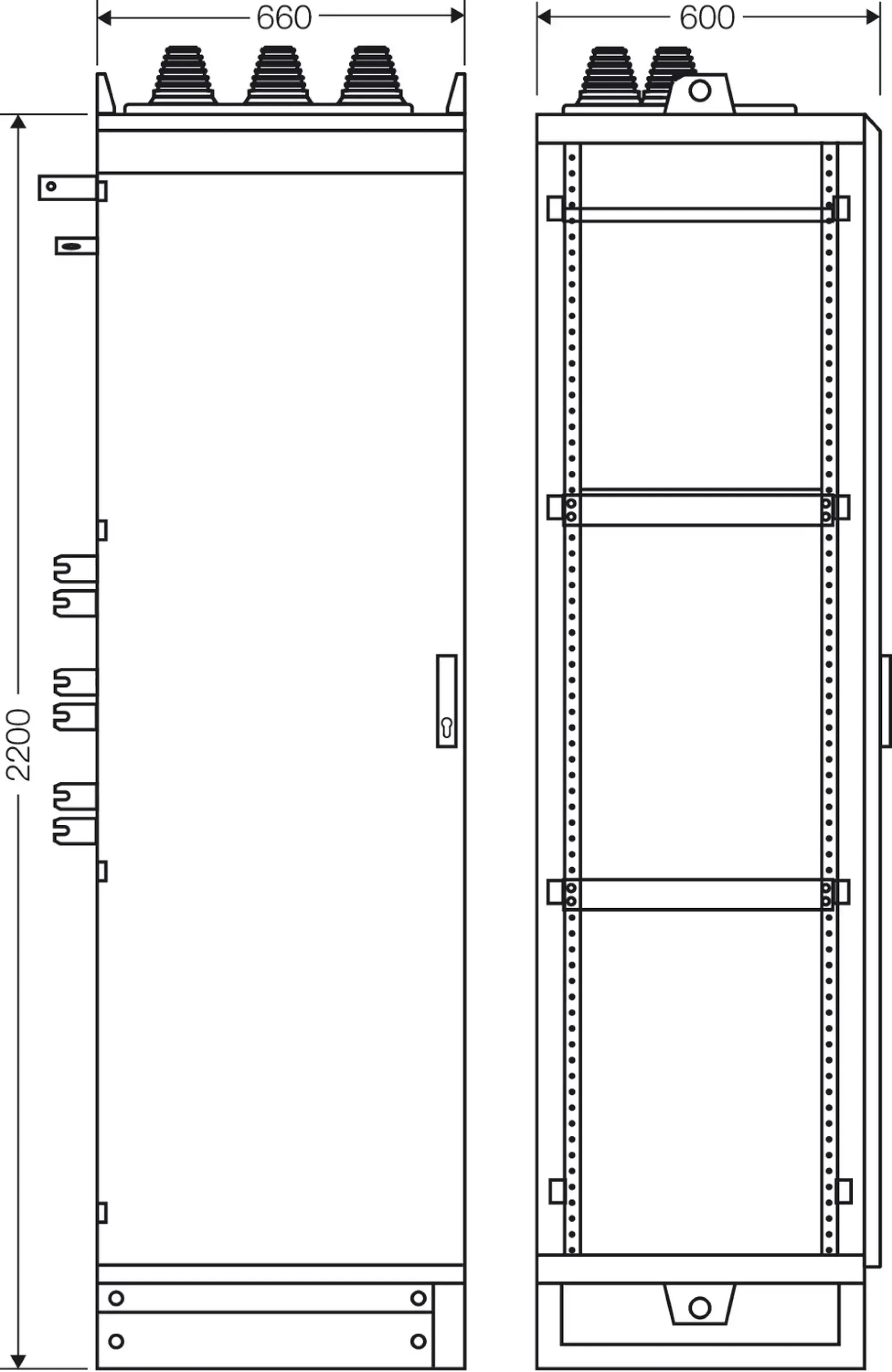 Hensel 64001002 PV-Wechselrichter-Sammler, 555 kVA für 5 St. 3~ Wechselrichter SAS PV 7480 (img_004) Hensel 64001002 PV-Wechselrichter-Sammler, 555 kVA für 5 St. 3~ Wechselrichter SAS PV 7480 (img_004)