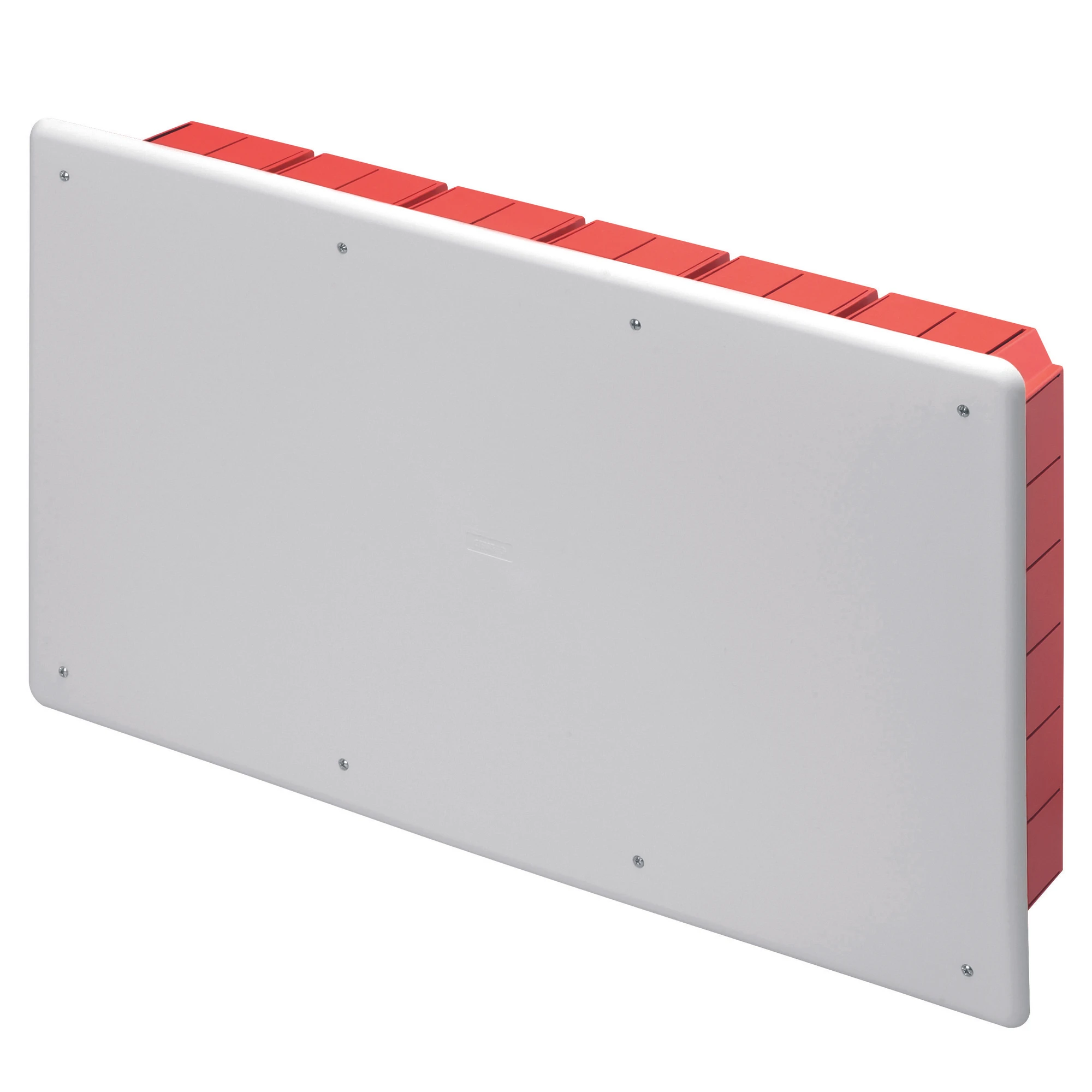 GEWISS GW48011 JUNCTION AND CONNECTION BOX - FOR BRICK WALLS - WITH DIN RAIL - DIMENSIONS 516X294X90 - WHITE LID RAL9016 (img_001)