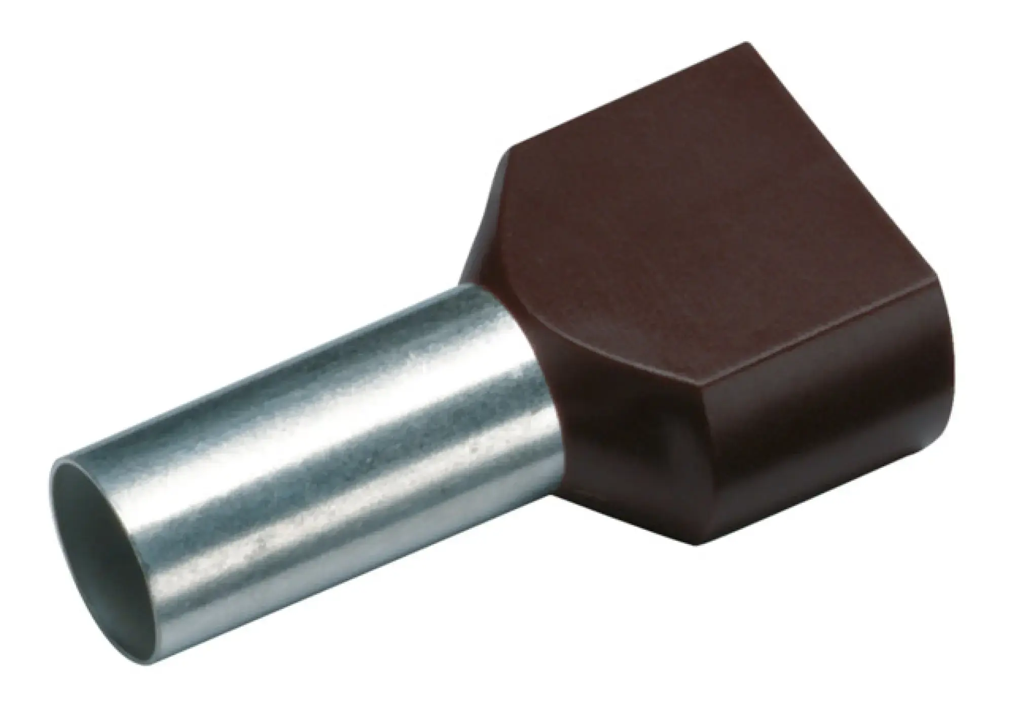 Cimco 187708 Twin wire end ferrule 2 x 1.5 mm² x 12 mm, black (img_001)