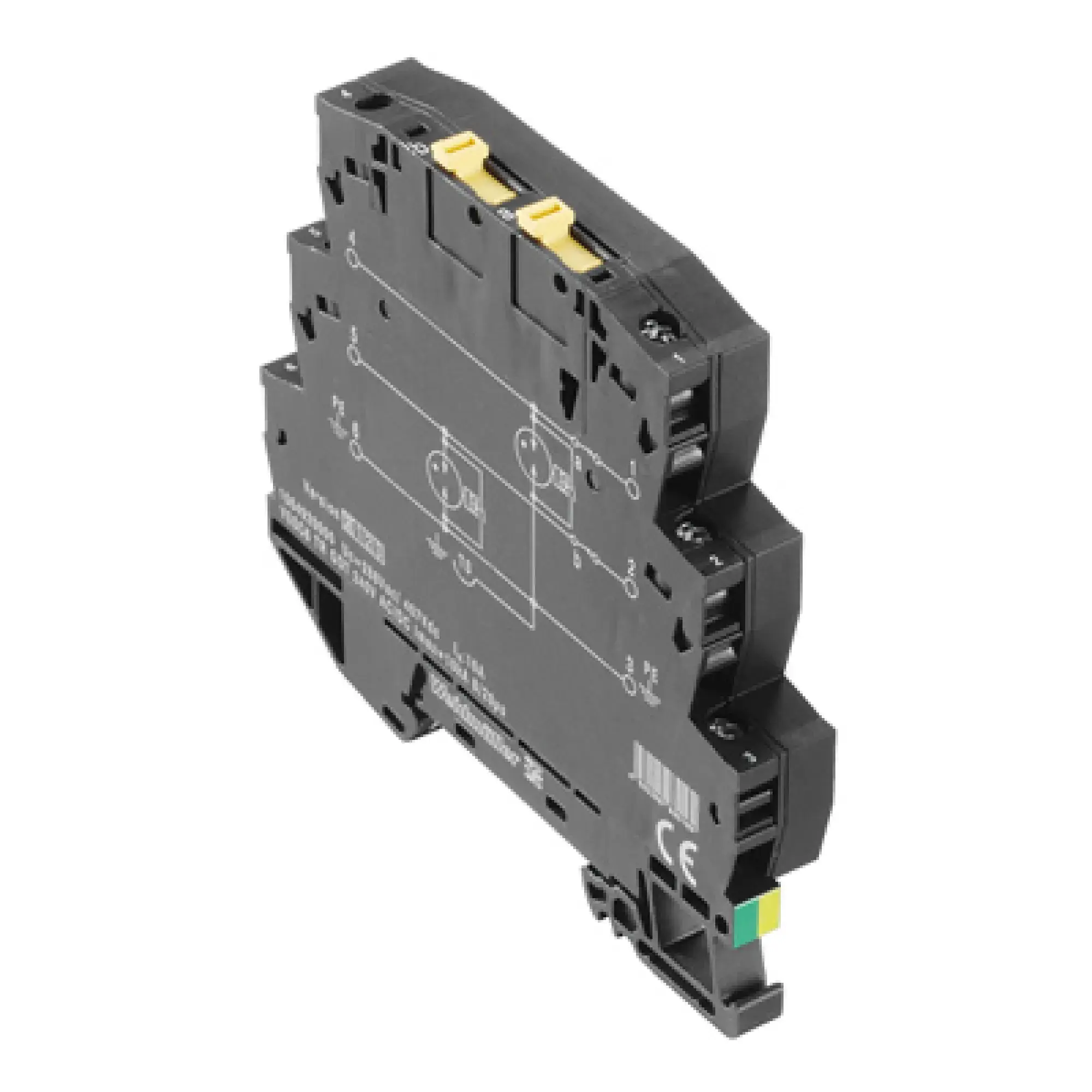 Weidmüller 1064920000 Surge voltage arrester (data networks/MCR-technology), Surge protection for measurement and control, binary, Number of signals: 1, AC/DC, 240 V, 339 V (img_001)