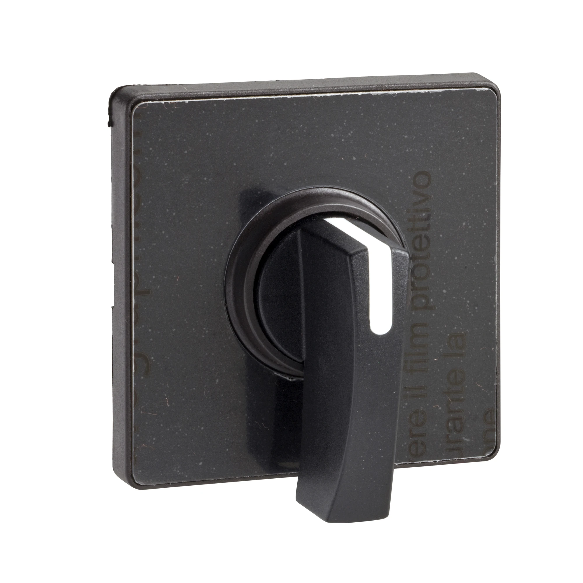 Schneider Electric KAD1H Actuating element 60x60mm, black, toggle, black, for engraving (img_001) Schneider Electric KAD1H Actuating element 60x60mm, black, toggle, black, for engraving (img_001)