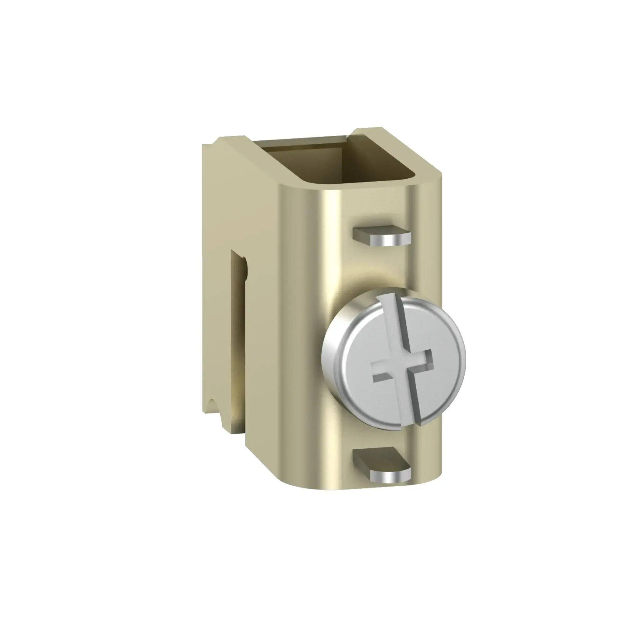 Schneider Electric LA9ZX01285 Connector 1p for flat bars, size 5mm - max. 270A, 4 to 35mm2 (img_002) Schneider Electric LA9ZX01285 Connector 1p for flat bars, size 5mm - max. 270A, 4 to 35mm2 (img_002)