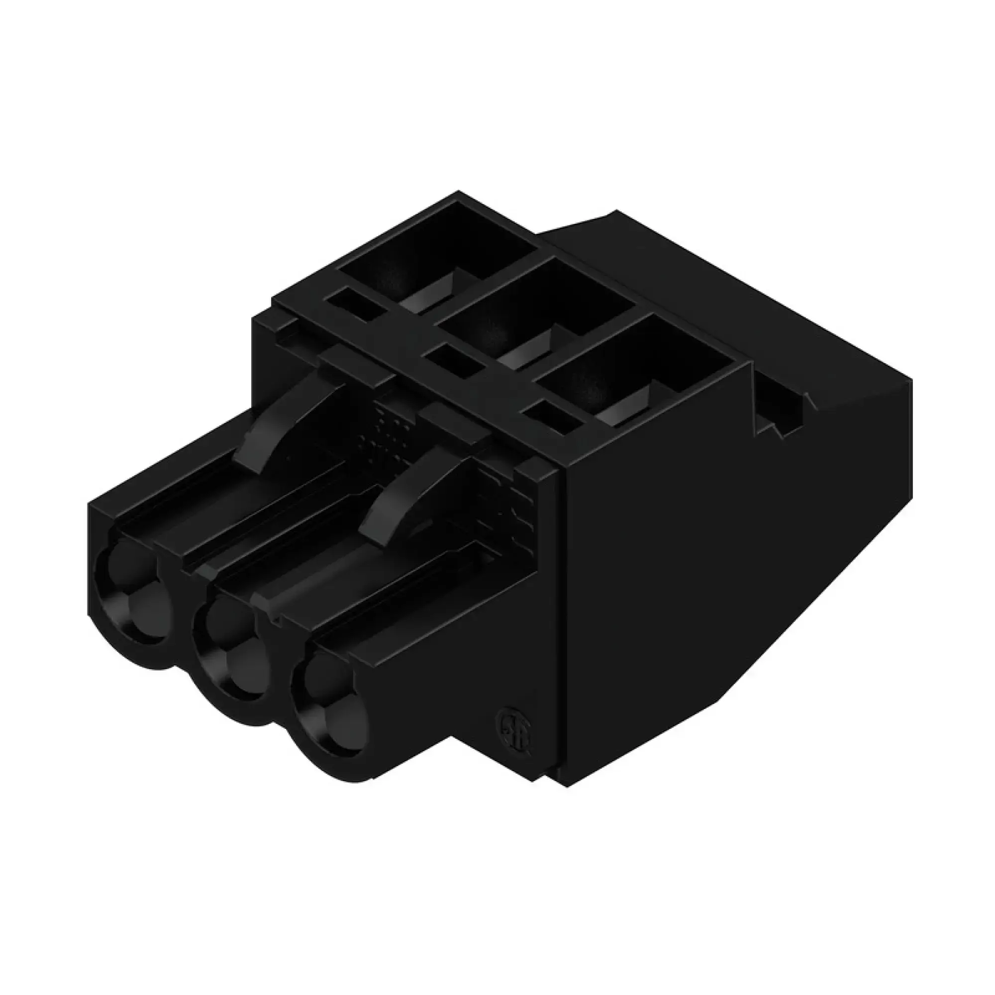 Weidmüller 1958640000 PCB connector (wire connection), 320 V, 23 A, Pitch in mm: 5.00, 4 mm², Number of poles: 3, Clamping yoke connection, Box (img_001)