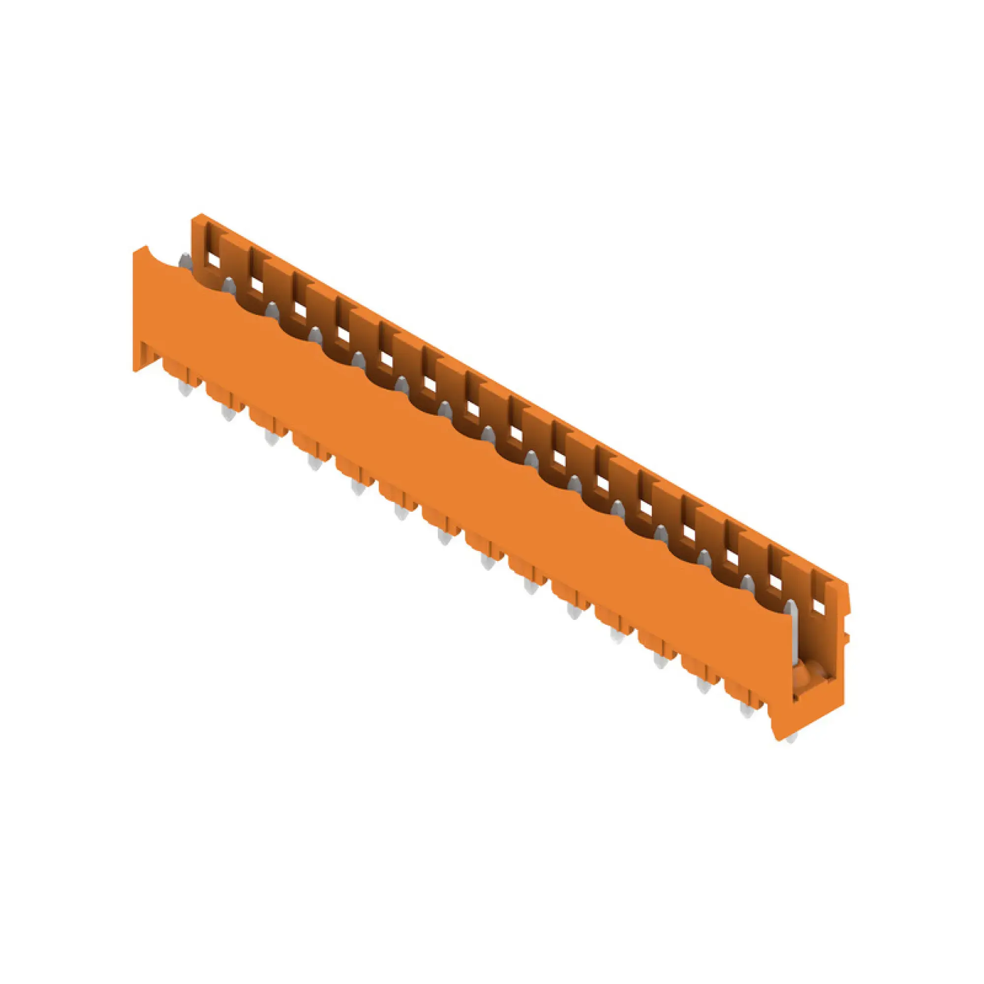 Weidmüller 1146600000 PCB connector (board connection), 320 V, 24 A, Pitch in mm: 5.08, Number of poles: 15, THT solder connection, Box (img_001)