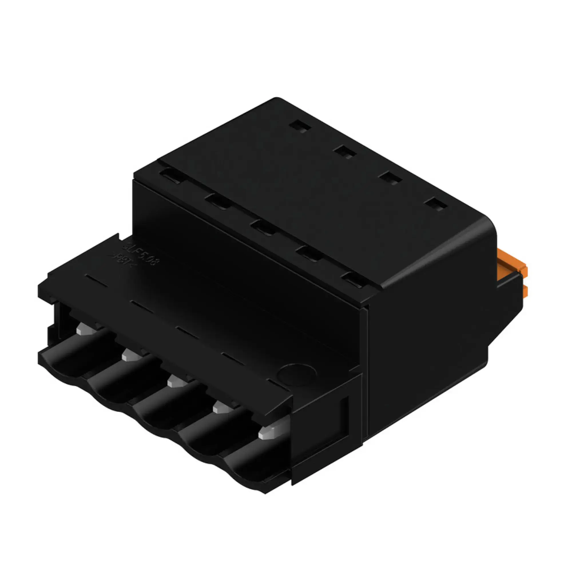 Weidmüller 1335830000 PCB connector (wire connection), 320 V, 25.9 A, Pitch in mm: 5.08, 3.31 mm², Number of poles: 5, PUSH IN with actuator, Box (img_001)