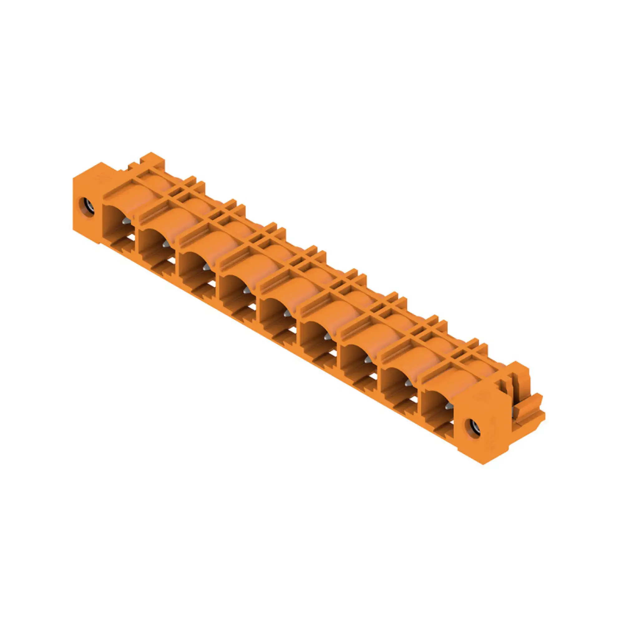 Weidmüller 1472680000 PCB connector (board connection), 500 V, 27.5 A, Pitch in mm: 7.62, Number of poles: 9, THT solder connection, Box (img_001)