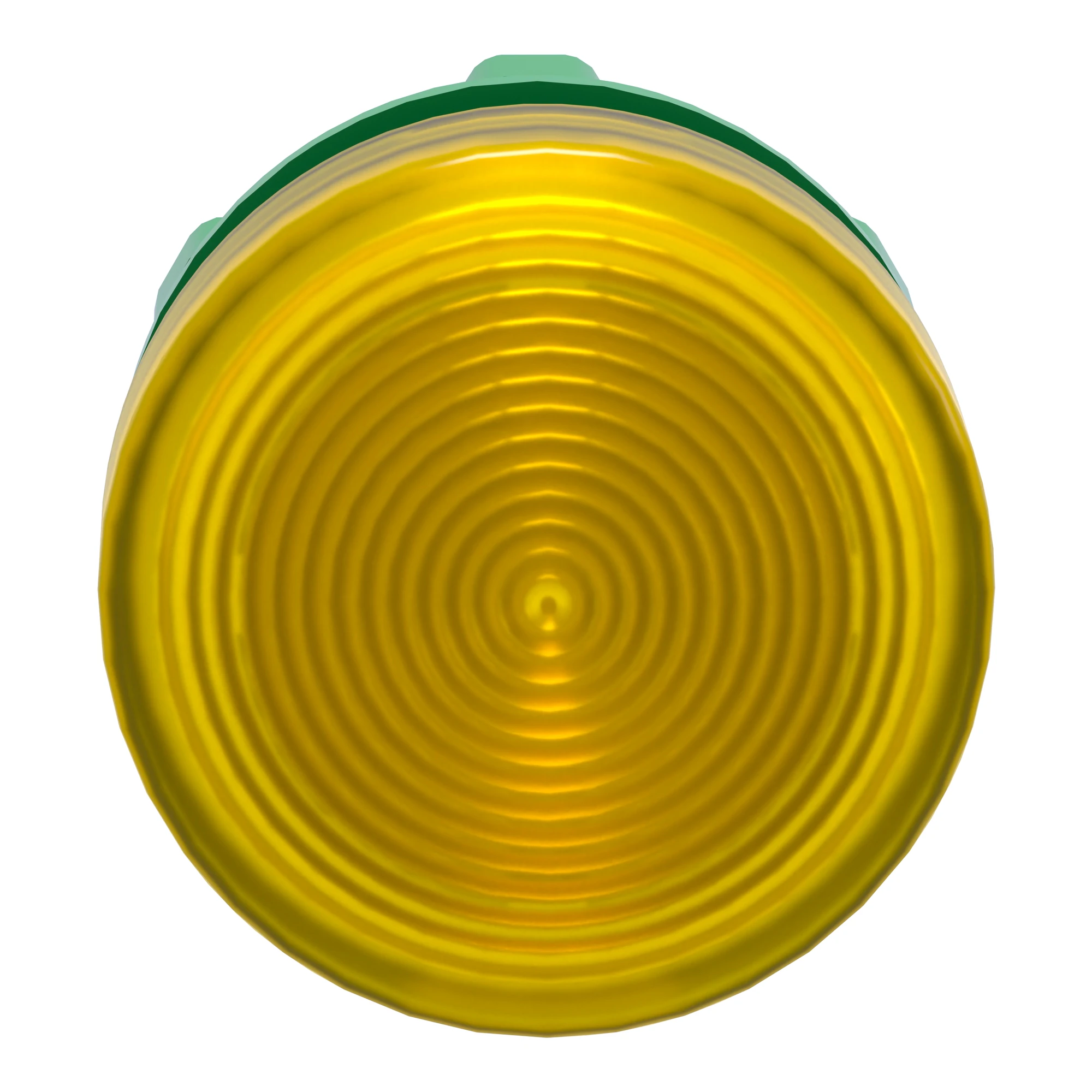Schneider Electric ZB5AV083S Indicator light, front element, Harmony XB5, plastic, 22mm, yellow, for universal LED, ribbed dome (img_006)