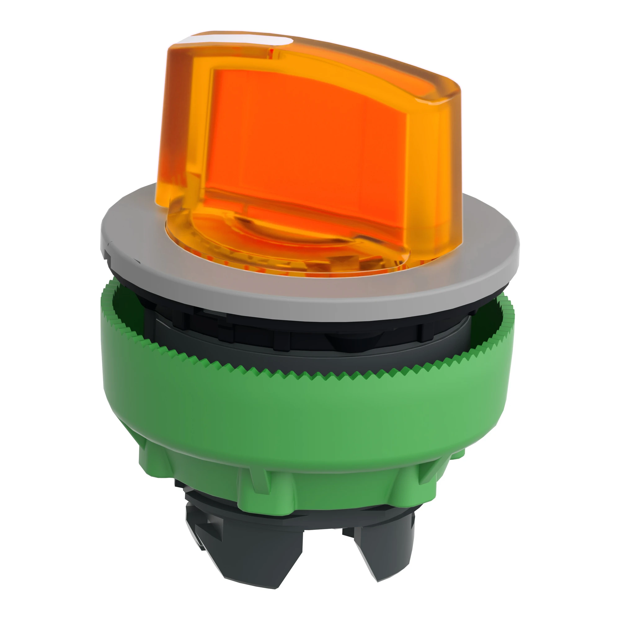 Schneider Electric ZB5FK1453C0 Illuminated Selector Switch, Front Element, Harmony XB5F, Plastic, 30mm, Orange, for Universal LED, 2 Positions, Momentary (img_004) Schneider Electric ZB5FK1453C0 Illuminated Selector Switch, Front Element, Harmony XB5F, Plastic, 30mm, Orange, for Universal LED, 2 Positions, Momentary (img_004)