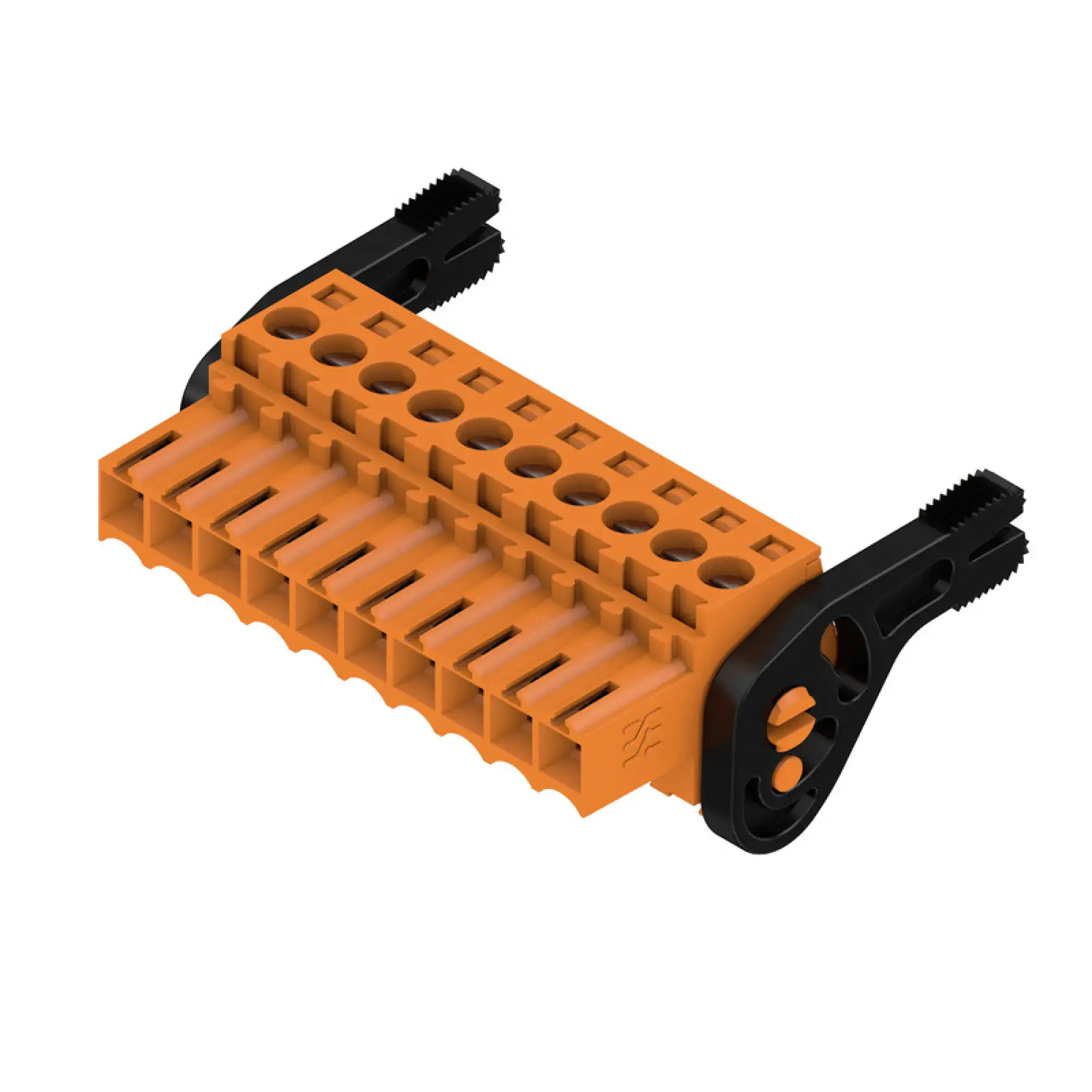 Weidmüller 1687730000 PCB connector (wire connection), 160 V, 17 A, Pitch in mm: 3.50, 1.5 mm², Number of poles: 10, Clamping yoke connection, Box (img_001)