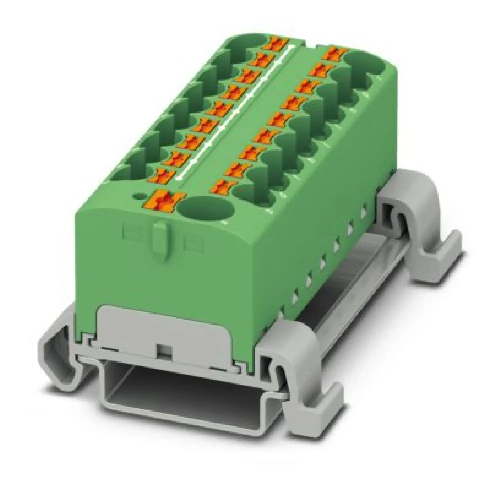 Phoenix Contact 3273776 Distribution block PTFIX 10/18X4-NS35A GN (img_001)