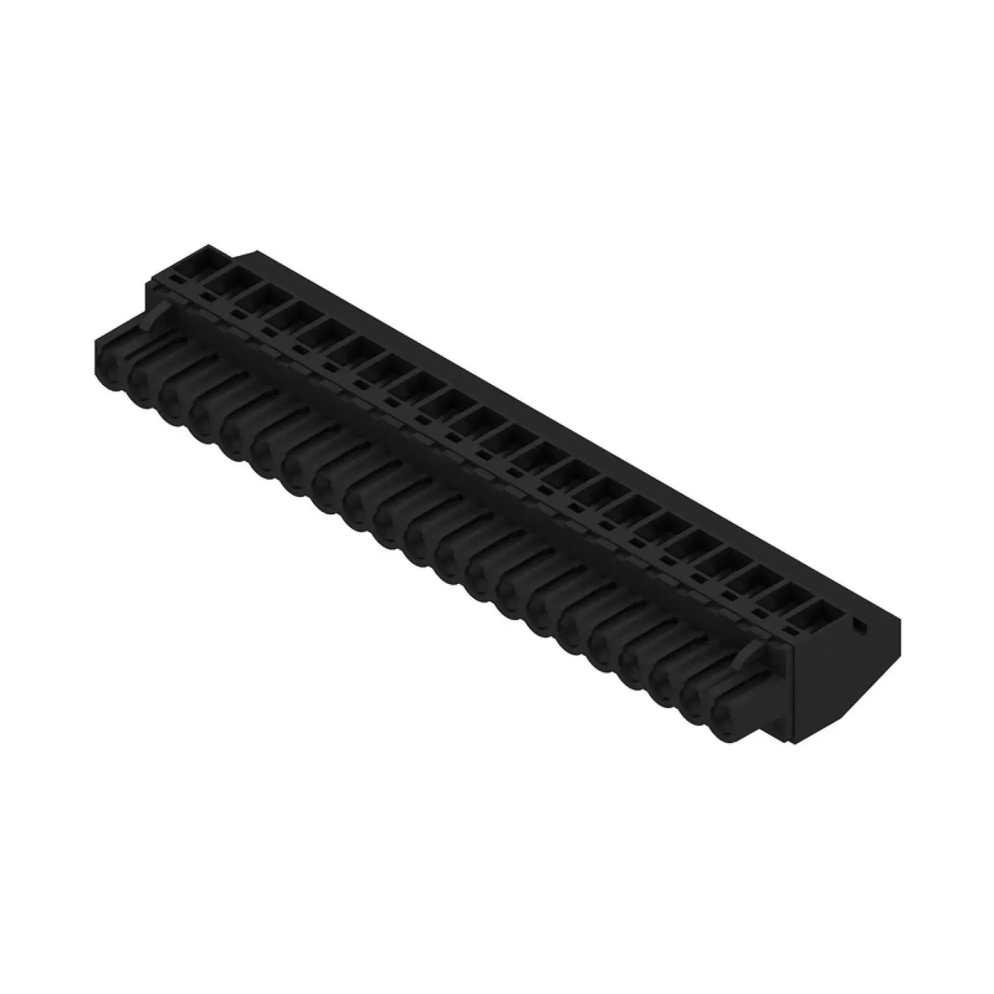 Weidmüller 1948430000 PCB connector (wire connection), 320 V, 23 A, Pitch in mm: 5.08, 4 mm², Number of poles: 21, Clamping yoke connection, Box (img_001) Weidmüller 1948430000 PCB connector (wire connection), 320 V, 23 A, Pitch in mm: 5.08, 4 mm², Number of poles: 21, Clamping yoke connection, Box (img_001)