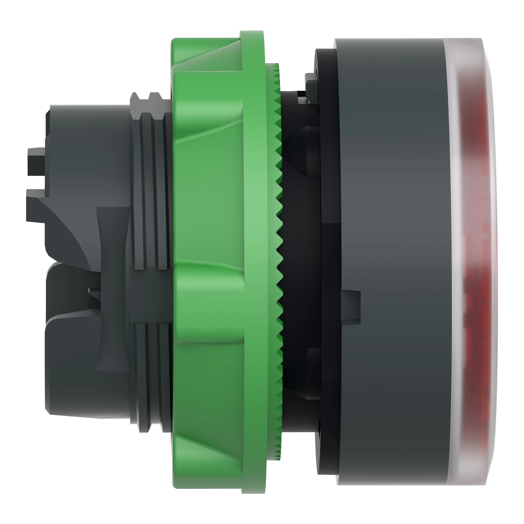 Schneider Electric ZB5AW34 Illuminated Pushbutton, Front Element, Harmony XB5, Plastic, 22mm, Red, for BA9s (img_002)