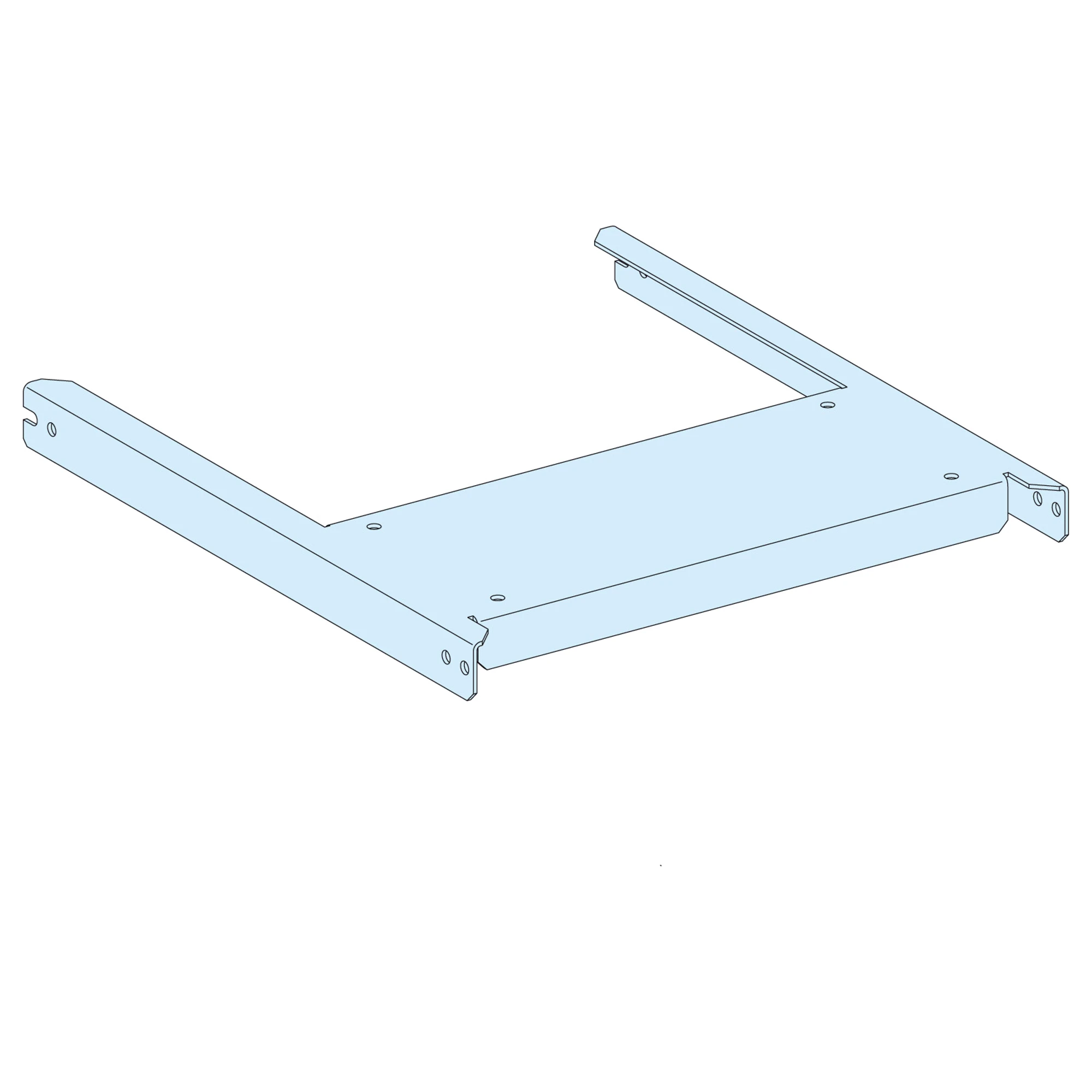 Schneider Electric LVS03489 PrismaSeT-P, Mounting Plate, MasterPacT MTZ1 06-16 3-pole, Fixed Mounting, Vertical, Width=400mm (img_001) Schneider Electric LVS03489 PrismaSeT-P, Mounting Plate, MasterPacT MTZ1 06-16 3-pole, Fixed Mounting, Vertical, Width=400mm (img_001)