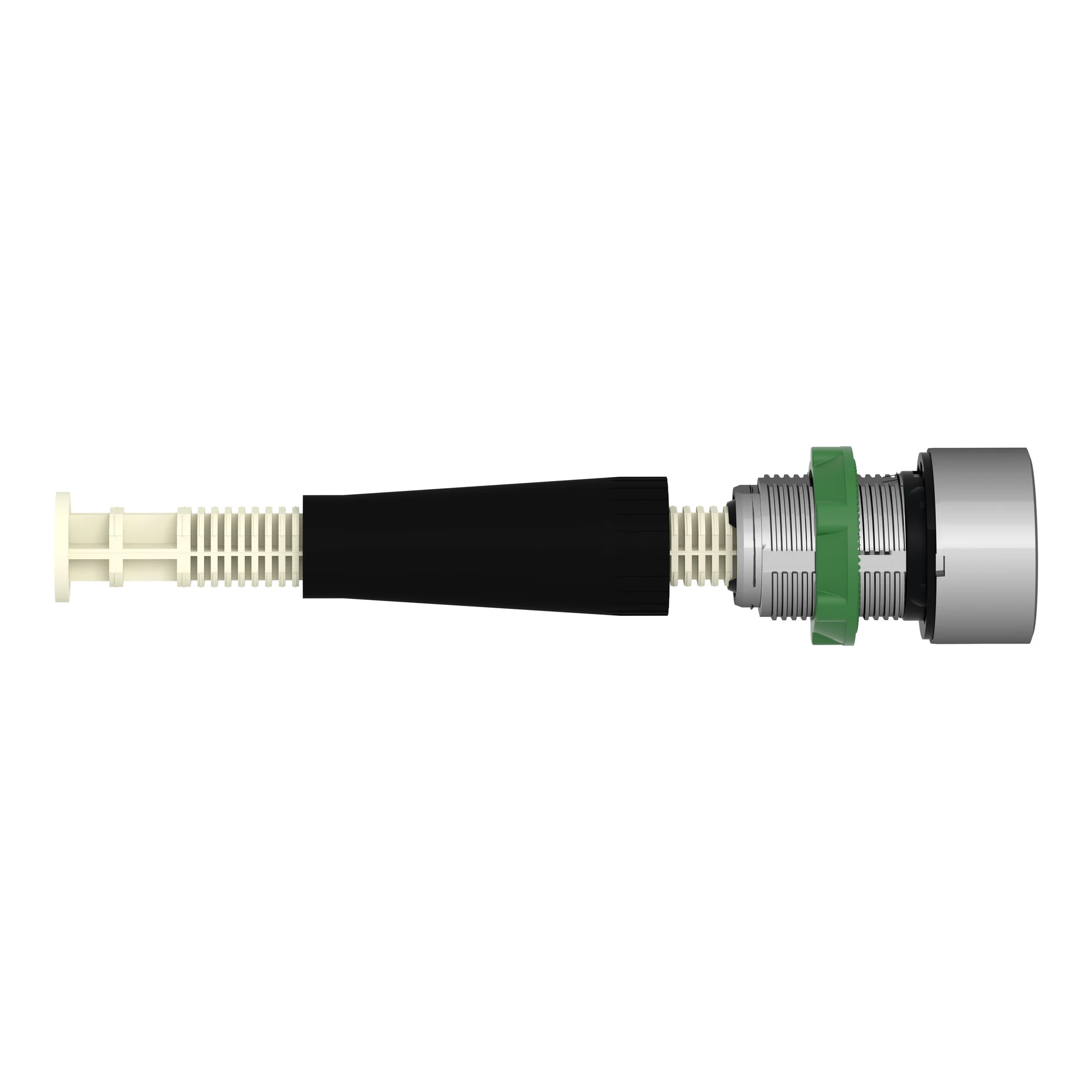 Schneider Electric XB4BA821 Manual Overload Reset Pushbutton, Harmony XB4, Metal, 22mm, Black, Momentary, 6-16mm (img_002)