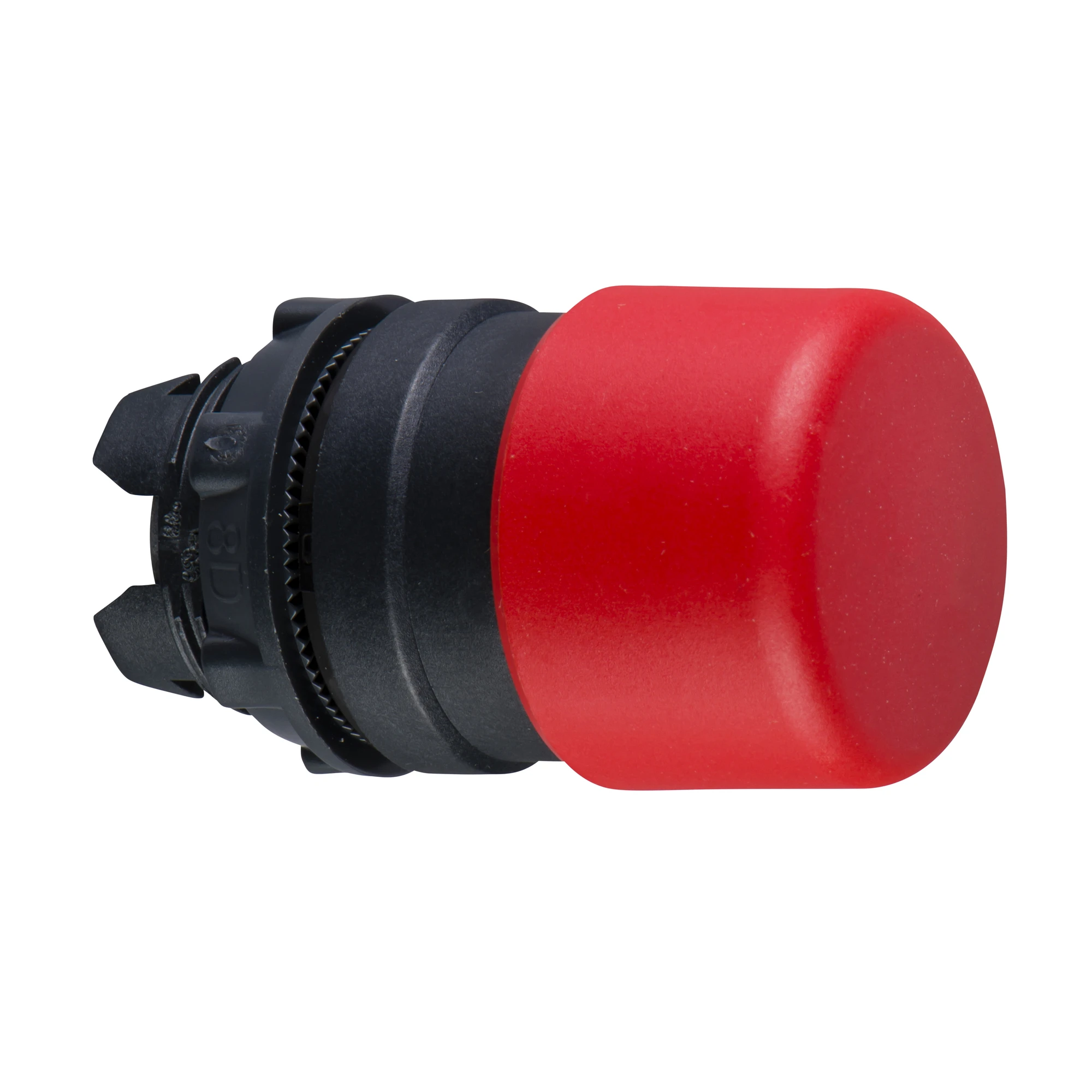 Schneider Electric ZB5AC44 Mushroom Pushbutton, Front Element, Harmony XB5, Plastic, 22mm, Red, Mushroom 30mm, Unlabeled, Momentary (img_001)