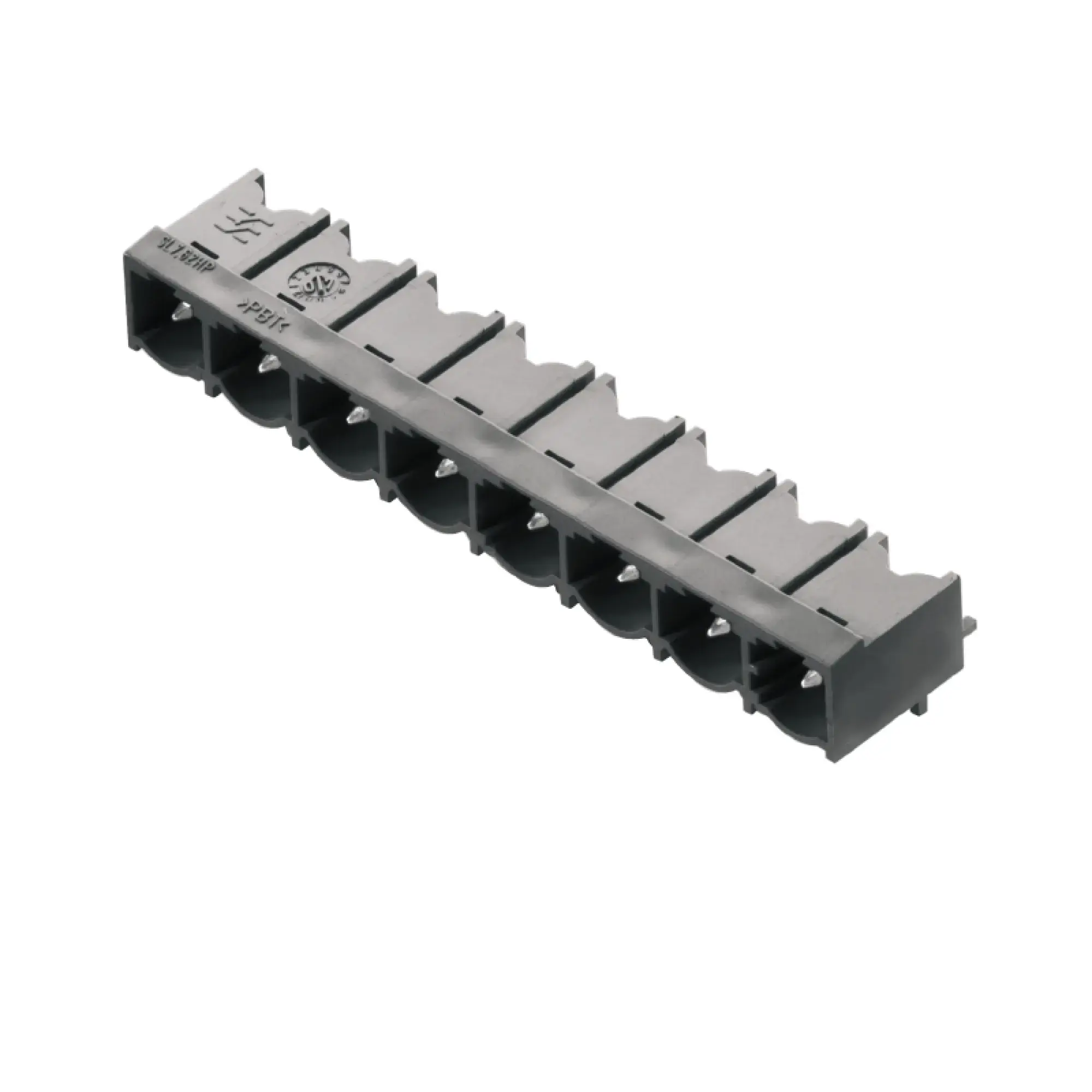 Weidmüller 1059510000 PCB connector (board connection), 500 V, 29 A, Pitch in mm: 7.62, Number of poles: 8, THT solder connection, Box (img_001)