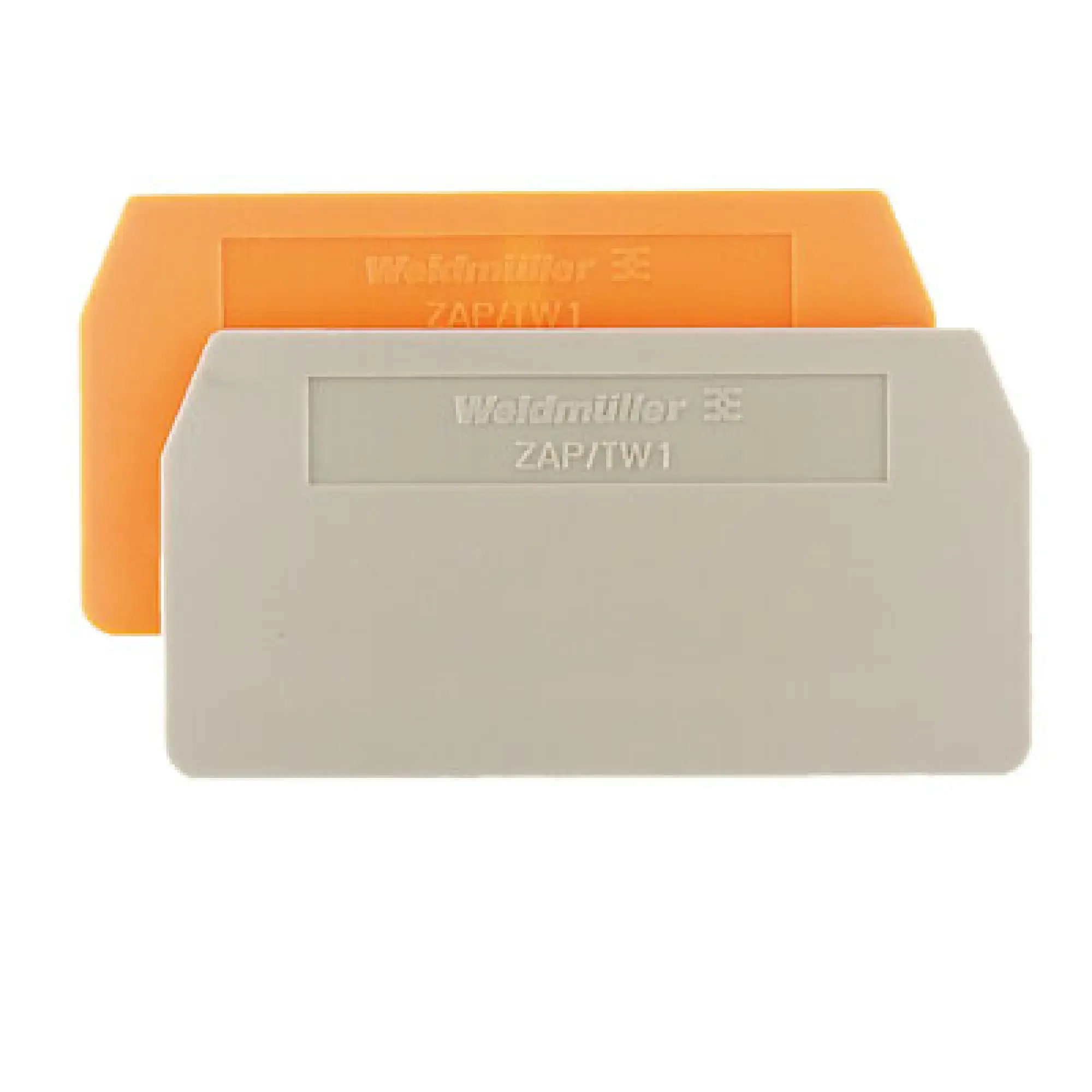 Weidmüller 1608760000 Partition plate (terminal), orange, Height: 59.5 mm, Width: 2 mm, V-0, Wemid (img_001)