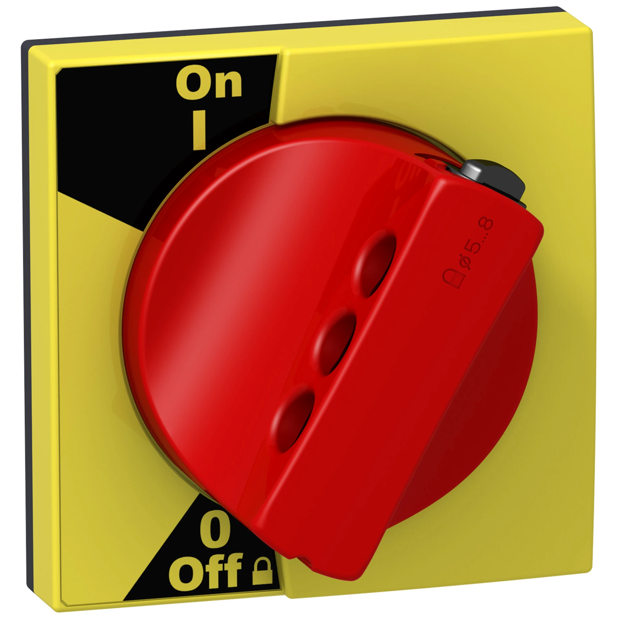 Schneider Electric A9A27006 Rotary drive for iC60, red handle (img_001)