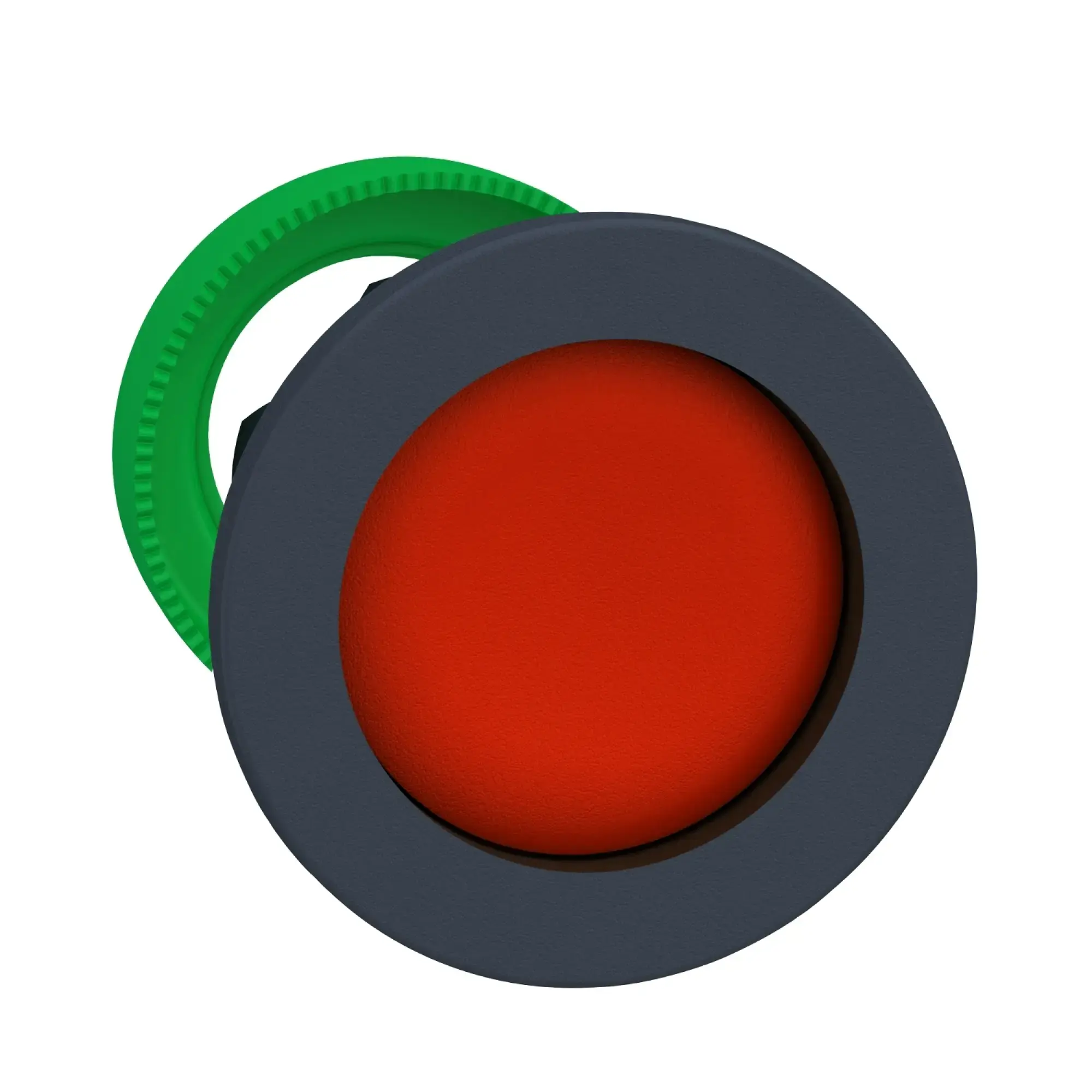 Schneider Electric ZB5FA46 Push button, front element, Harmony XB5F, plastic, 30mm, red, reset, unlabelled, momentary (img_002)