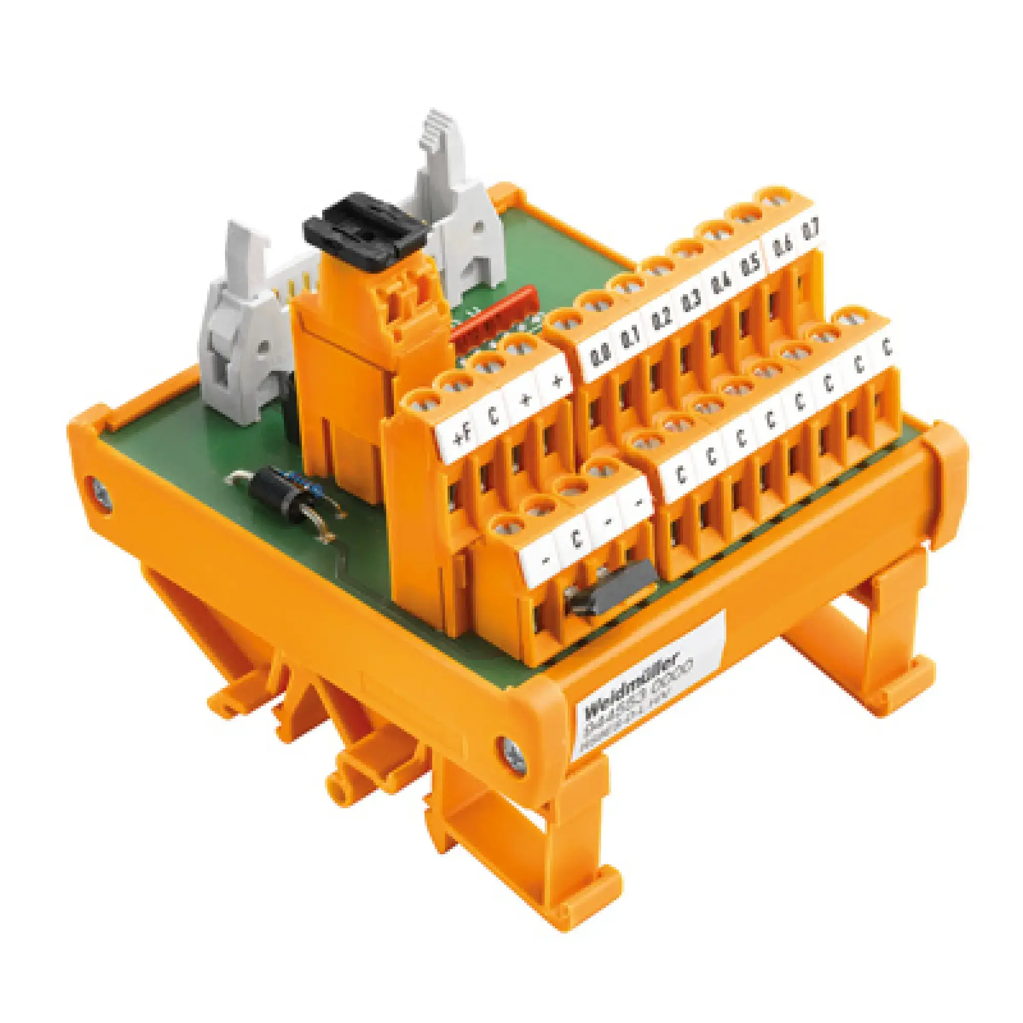 Weidmüller 9445530000 Interface module with relais, LL2N 5.08 mm, Screw connection, Plug-in connector in acc. with IEC60603-13 / DIN41651, 20-pole plug, 2-wire, LED status (img_001) Weidmüller 9445530000 Interface module with relais, LL2N 5.08 mm, Screw connection, Plug-in connector in acc. with IEC60603-13 / DIN41651, 20-pole plug, 2-wire, LED status (img_001)