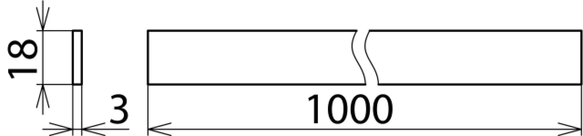 Dehn 919016 Busbar, 18x3 mm Cu/Sn L 1000 mm (img_002) Dehn 919016 Busbar, 18x3 mm Cu/Sn L 1000 mm (img_002)