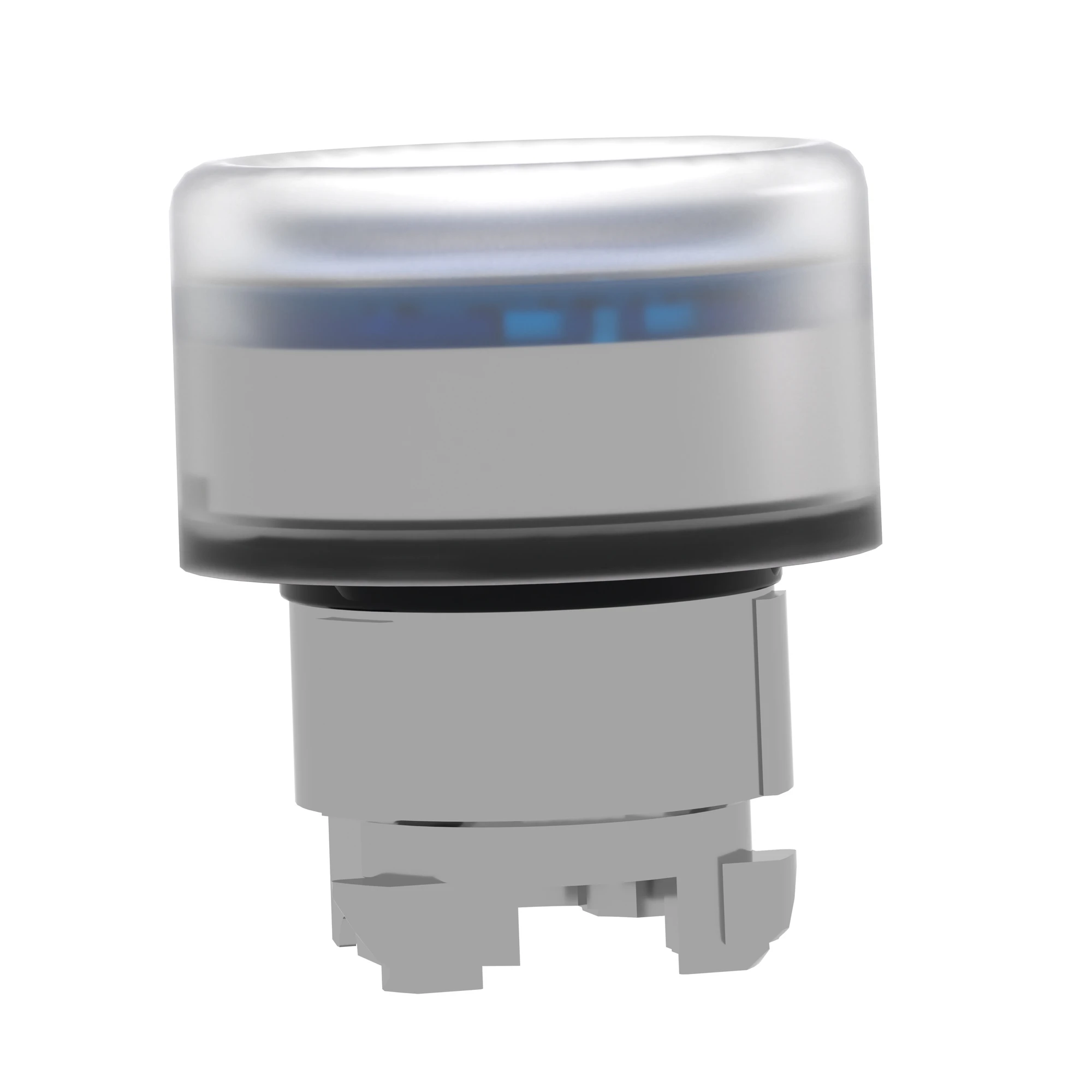 Schneider Electric ZB4BP68 Pushbutton, front element, Harmony XB4, metal, 22mm, blue, unmarked, momentary, with protective cap, for insert label (img_005) Schneider Electric ZB4BP68 Pushbutton, front element, Harmony XB4, metal, 22mm, blue, unmarked, momentary, with protective cap, for insert label (img_005)