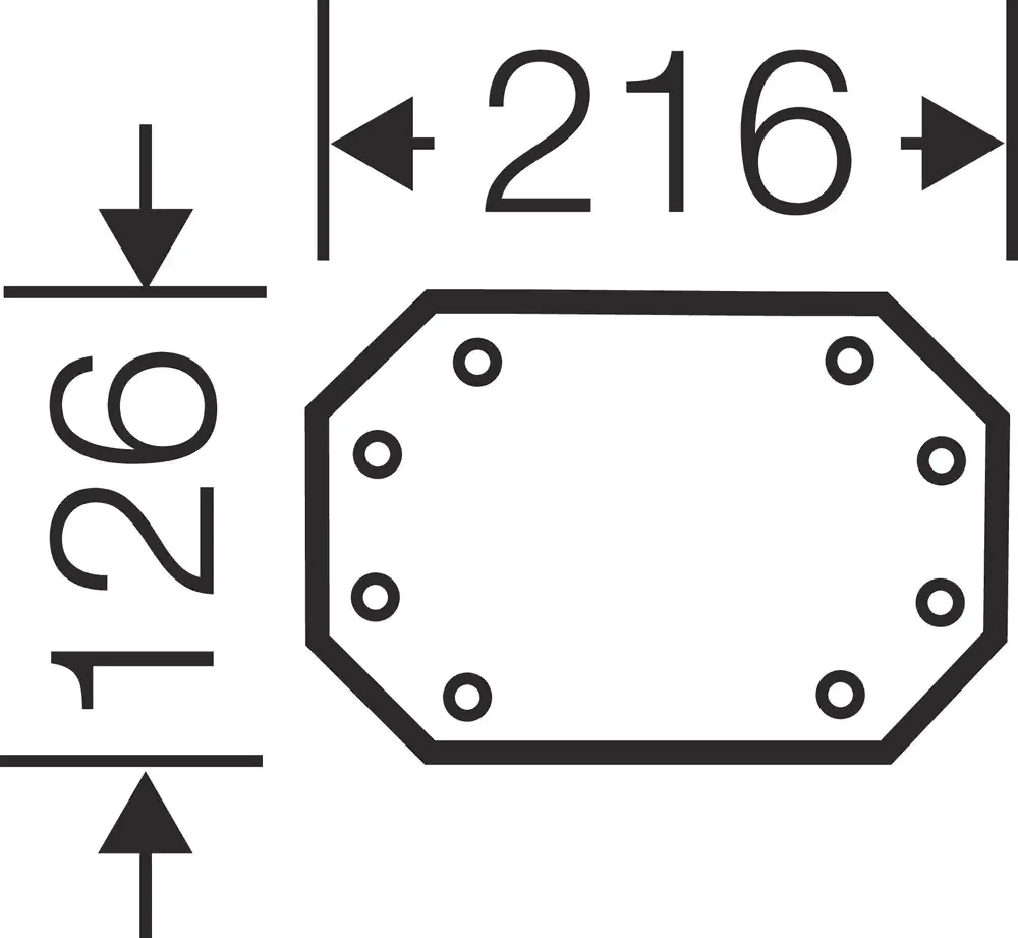 Hensel 68000048 ENYSTAR- Montageplatte aus Isolierstoff 4 mm stark FP MP 10 (img_003)