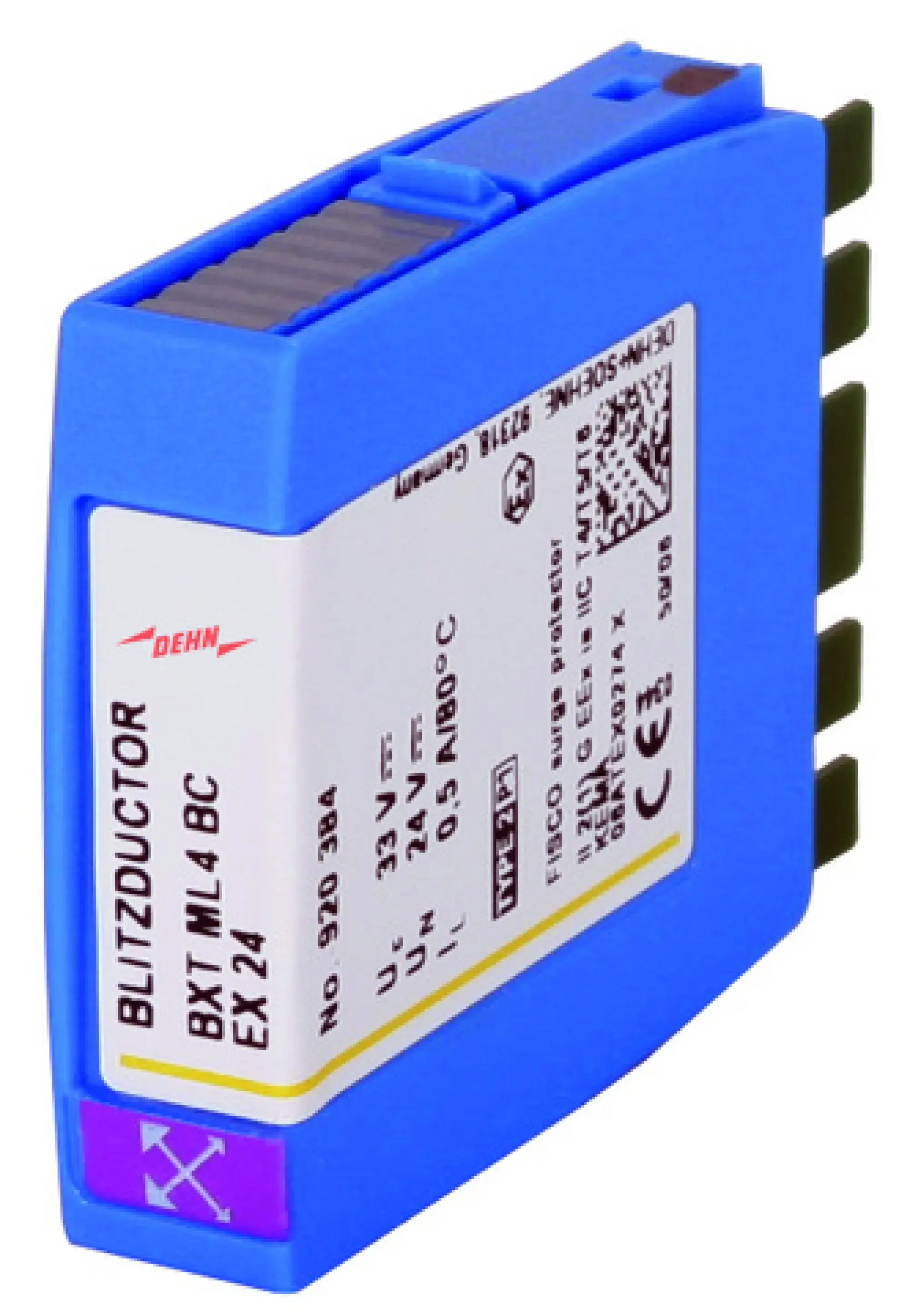 Dehn 920384 Surge arrester module for 4 single lines BLITZDUCTOR XT Ex(i) with LifeCheck (img_001)
