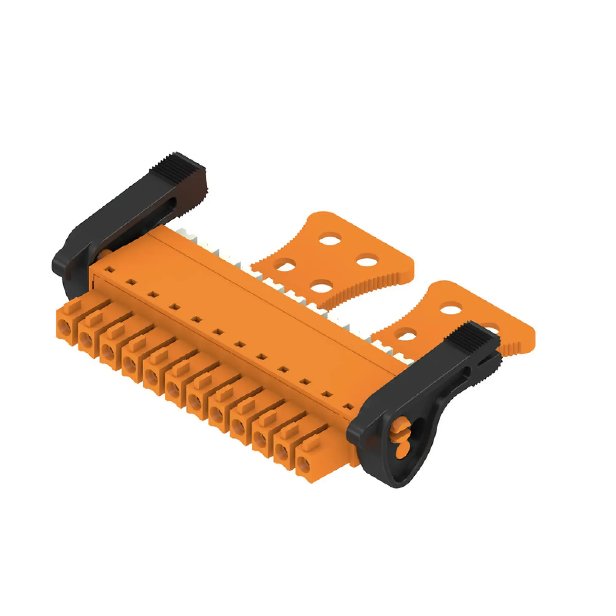 Weidmüller 2443050000 PCB connector (wire connection), 160 V, 17.5 A, Pitch in mm: 3.81, 1.5 mm², Number of poles: 12, PUSH IN with actuator, Box (img_001)