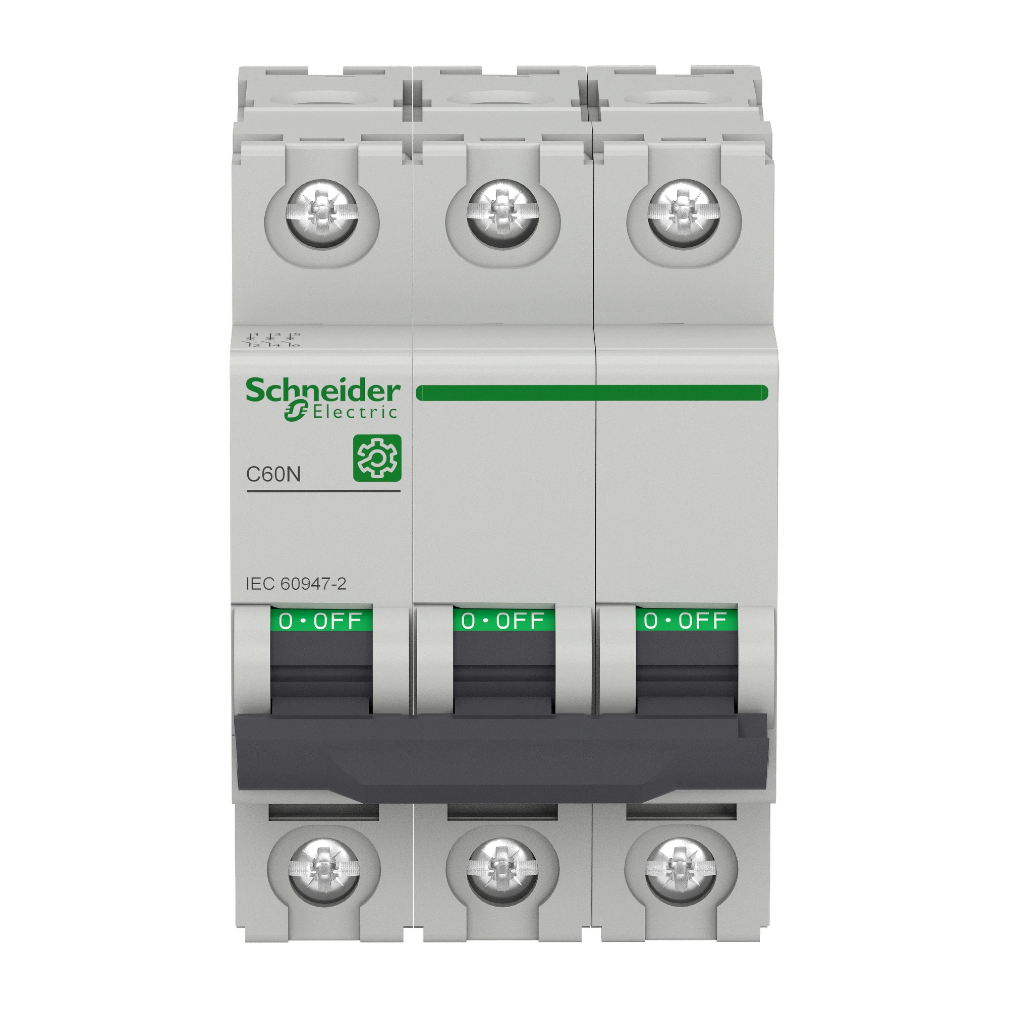 Schneider Electric M9F10363 Multi 9 OEM circuit breaker C60N 3-pole 63A B-Char. 10kA IEC60947-2 (img_002) Schneider Electric M9F10363 Multi 9 OEM circuit breaker C60N 3-pole 63A B-Char. 10kA IEC60947-2 (img_002)