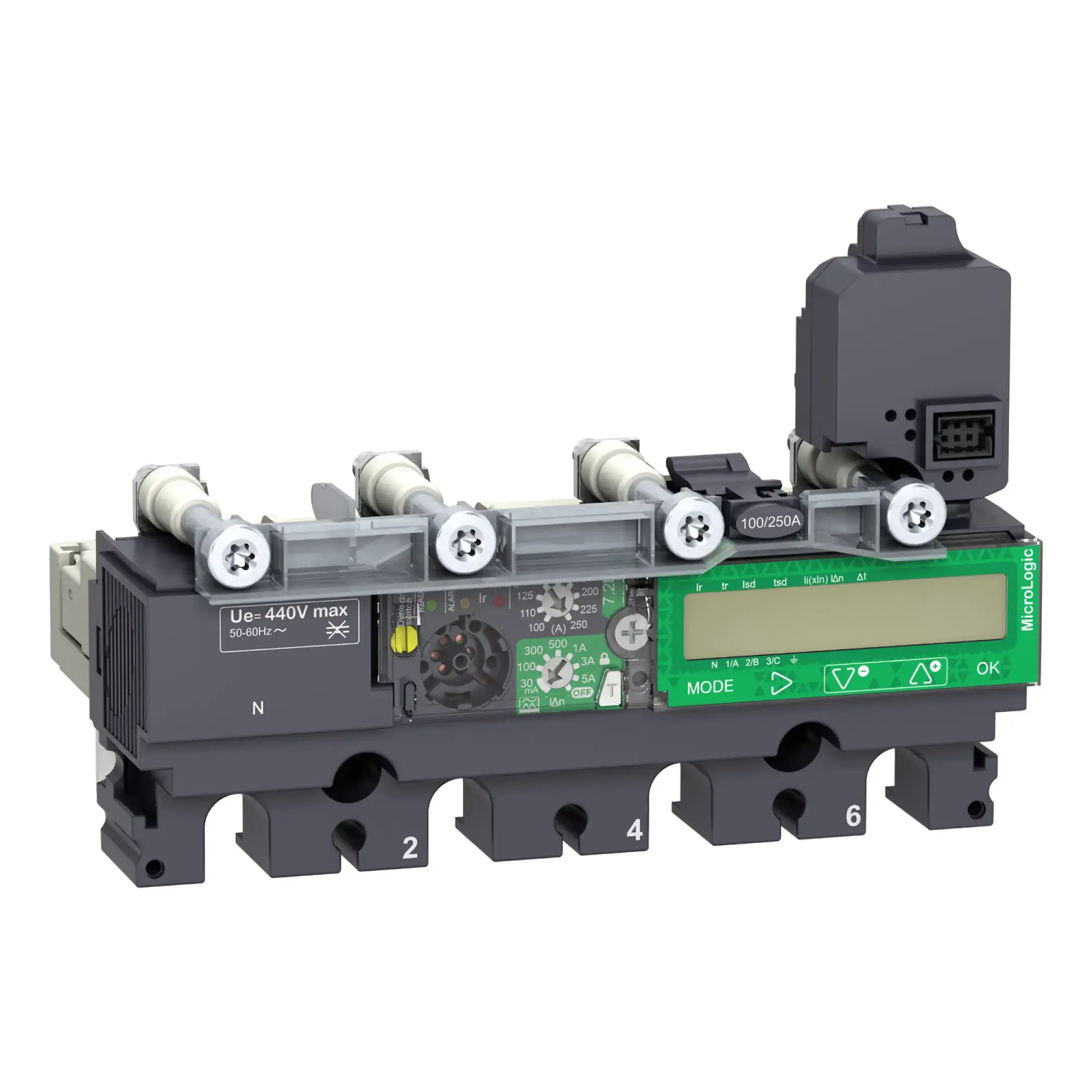 Schneider Electric C2547E250 Electronic Trip Unit MicroLogic 7.2E 250A 4P4D for Compact NSX250 Circuit Breaker (img_002)