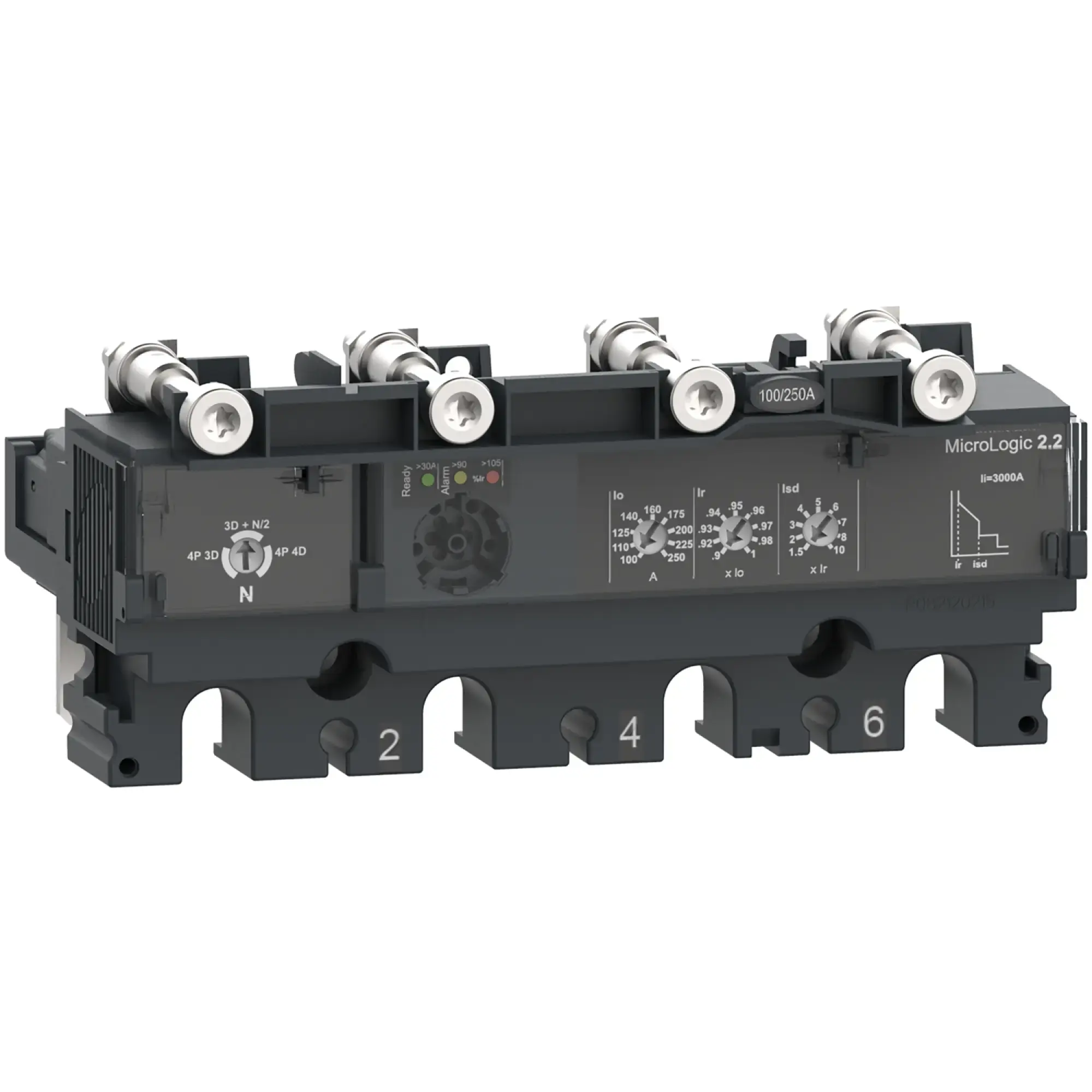 Schneider Electric C2542D250 Electronic trip unit MicroLogic 2.2 250A 4P4D for circuit breaker ComPacT NSX250 (img_002)