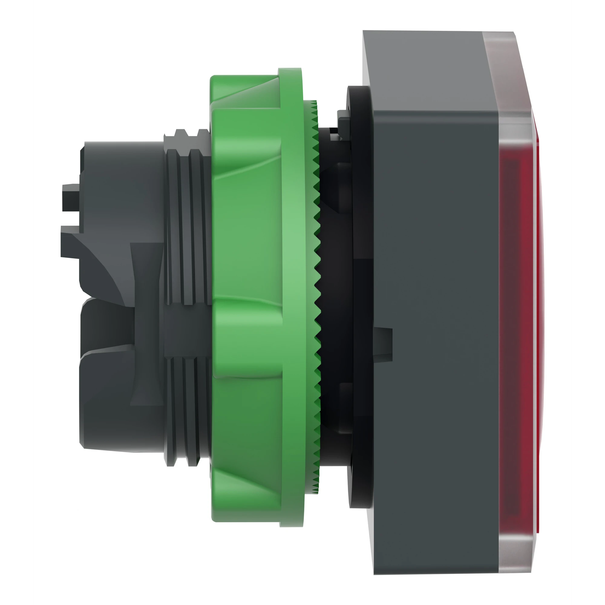 Schneider Electric ZB5CW343 Illuminated push-button, front element, Harmony XB5, plastic, 22mm, red, for universal LED, for insert label, square (img_003) Schneider Electric ZB5CW343 Illuminated push-button, front element, Harmony XB5, plastic, 22mm, red, for universal LED, for insert label, square (img_003)