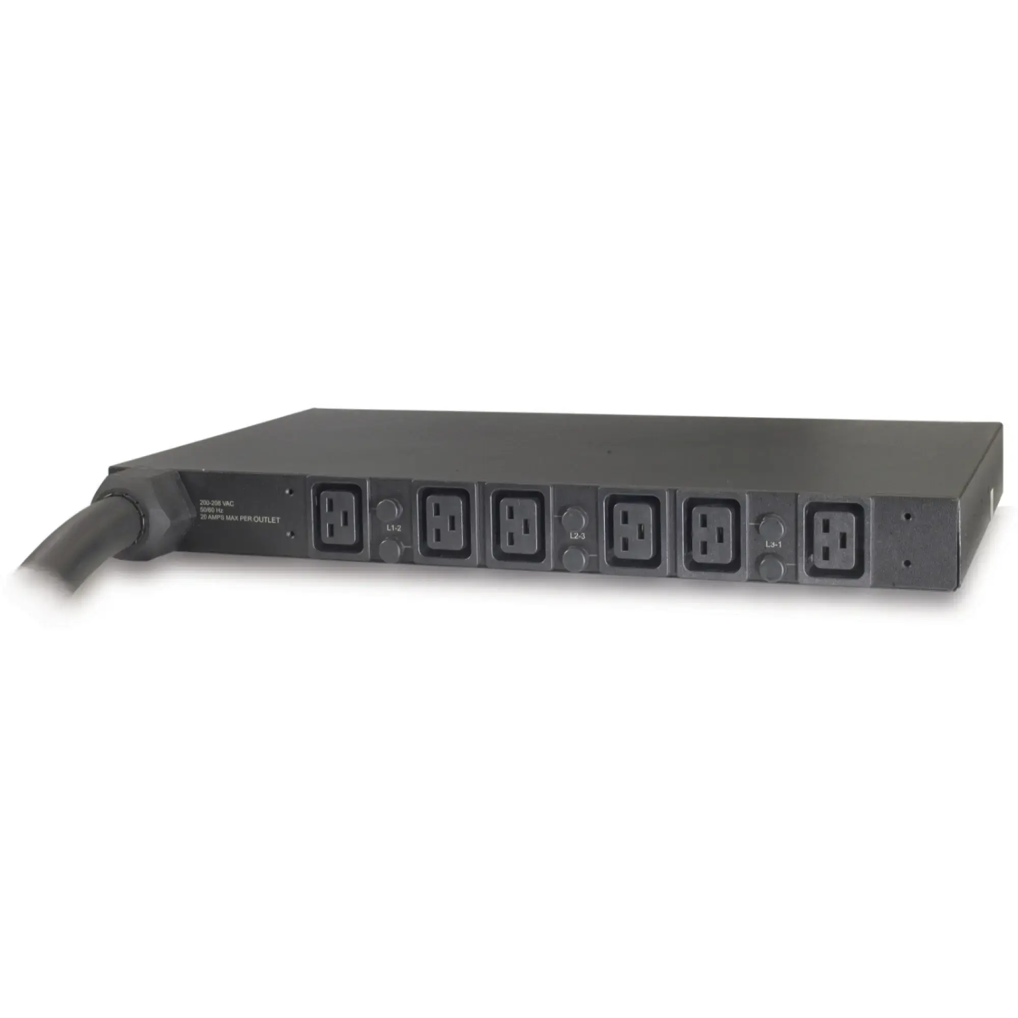 APC AP7516 Rack PDU, Basic, 1HE, 14,4 kW, 208 V, (6) C19 (img_011)