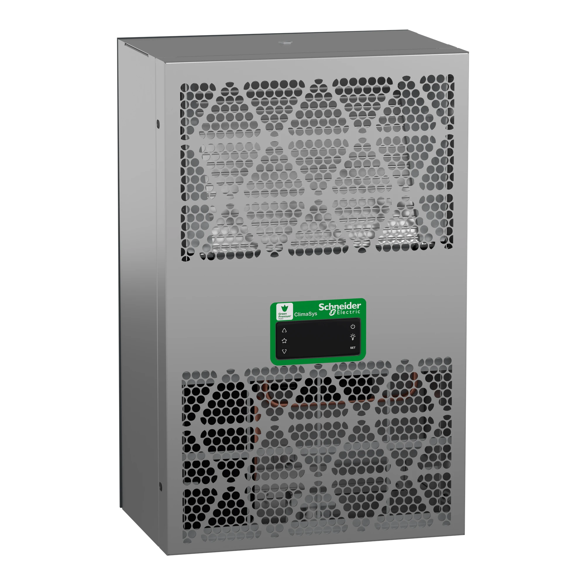 Schneider Electric NSYCUX600DG Wall-mounted cooling unit, networked, Climasys CU, stainless steel, 600W, 230V, 50/60Hz, IP55 (img_001)