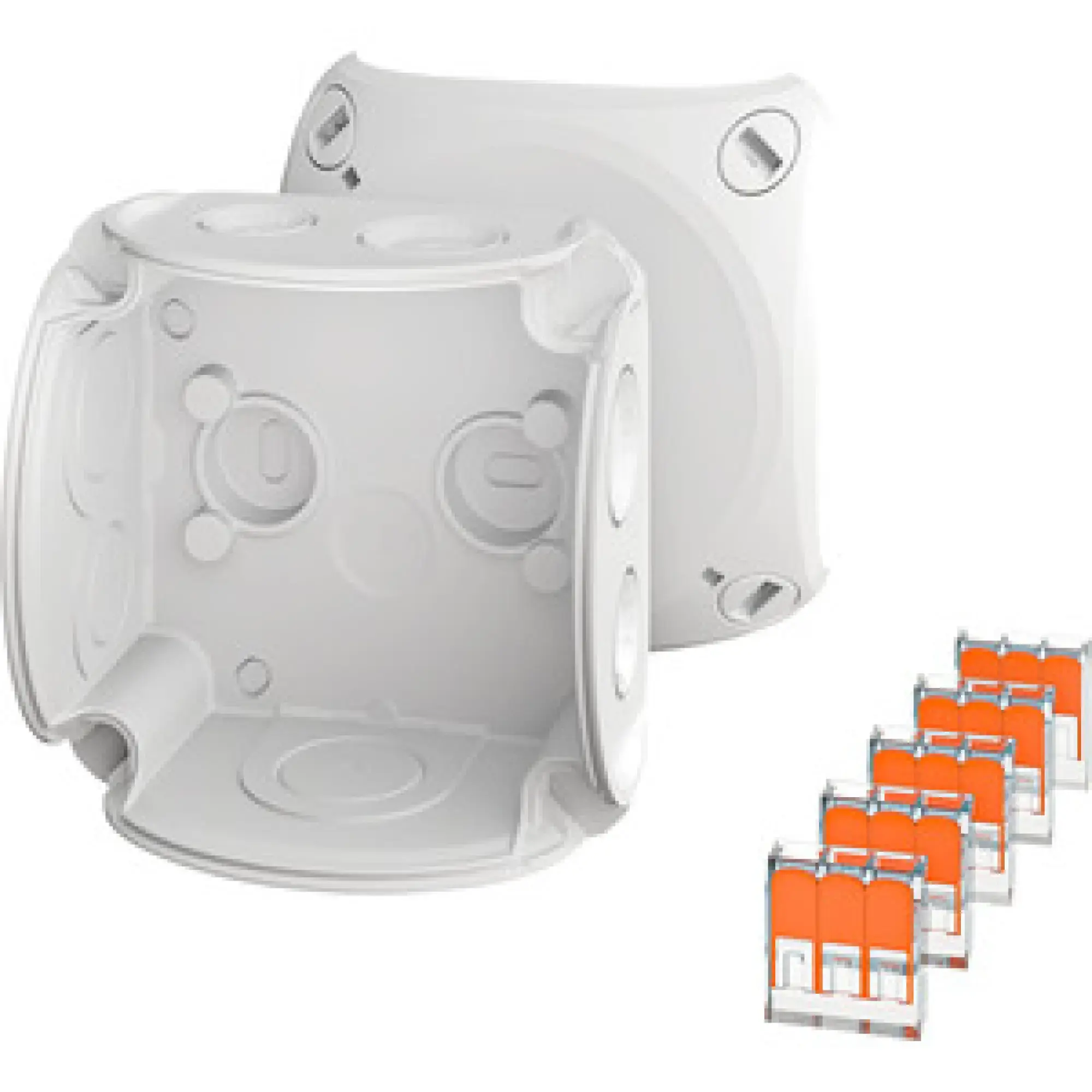 Hensel 62000442 Kabelabzweigkasten 0,75-2,5 qmm 3phasig, 5x 3-Leiter Verbindungsklemmen DK 0102 W (img_001) Hensel 62000442 Kabelabzweigkasten 0,75-2,5 qmm 3phasig, 5x 3-Leiter Verbindungsklemmen DK 0102 W (img_001)