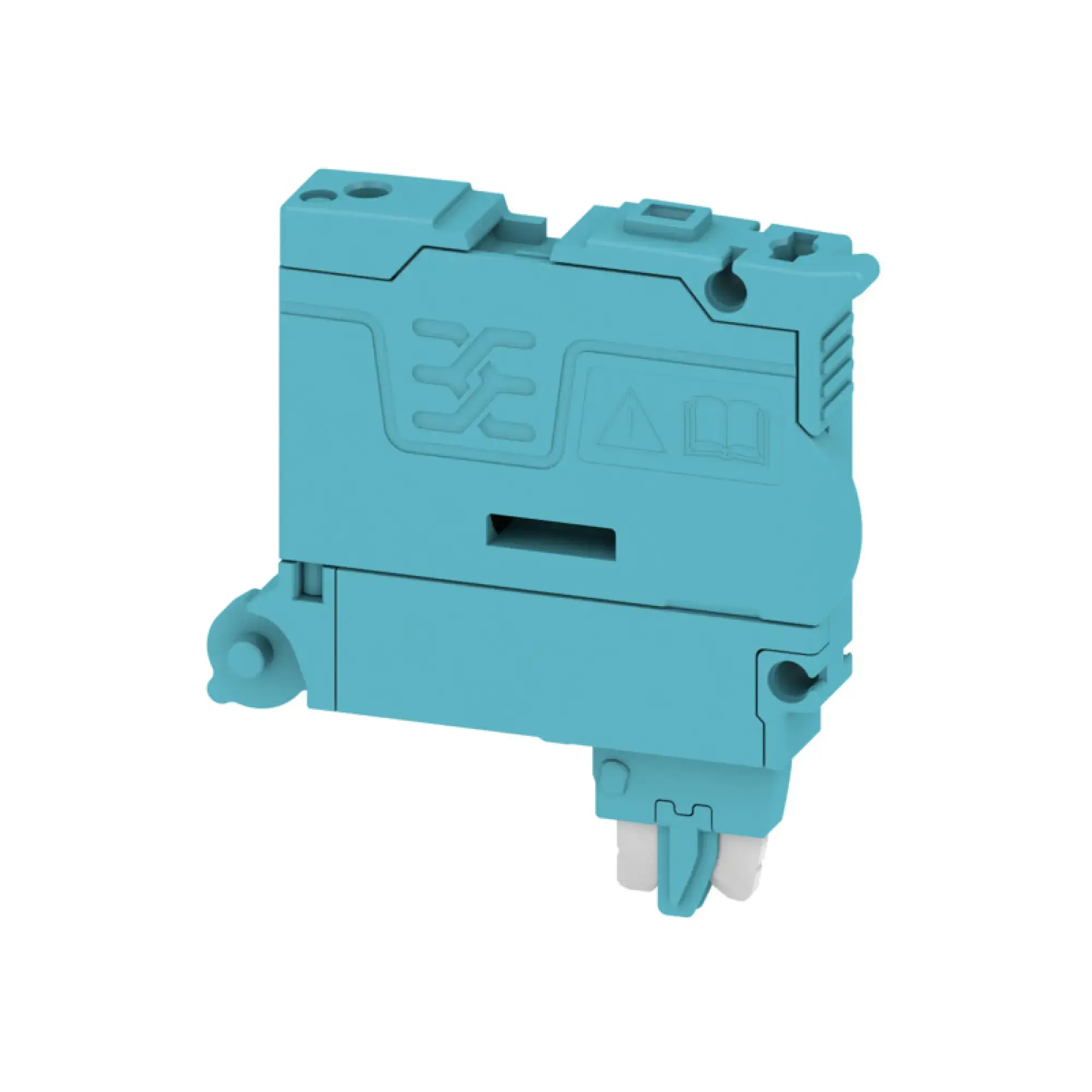 Weidmüller 2869740000 Fuse holder for feed-through modular terminal, blue, 6.3 A, Pivoting, V-0, Wemid (img_001)