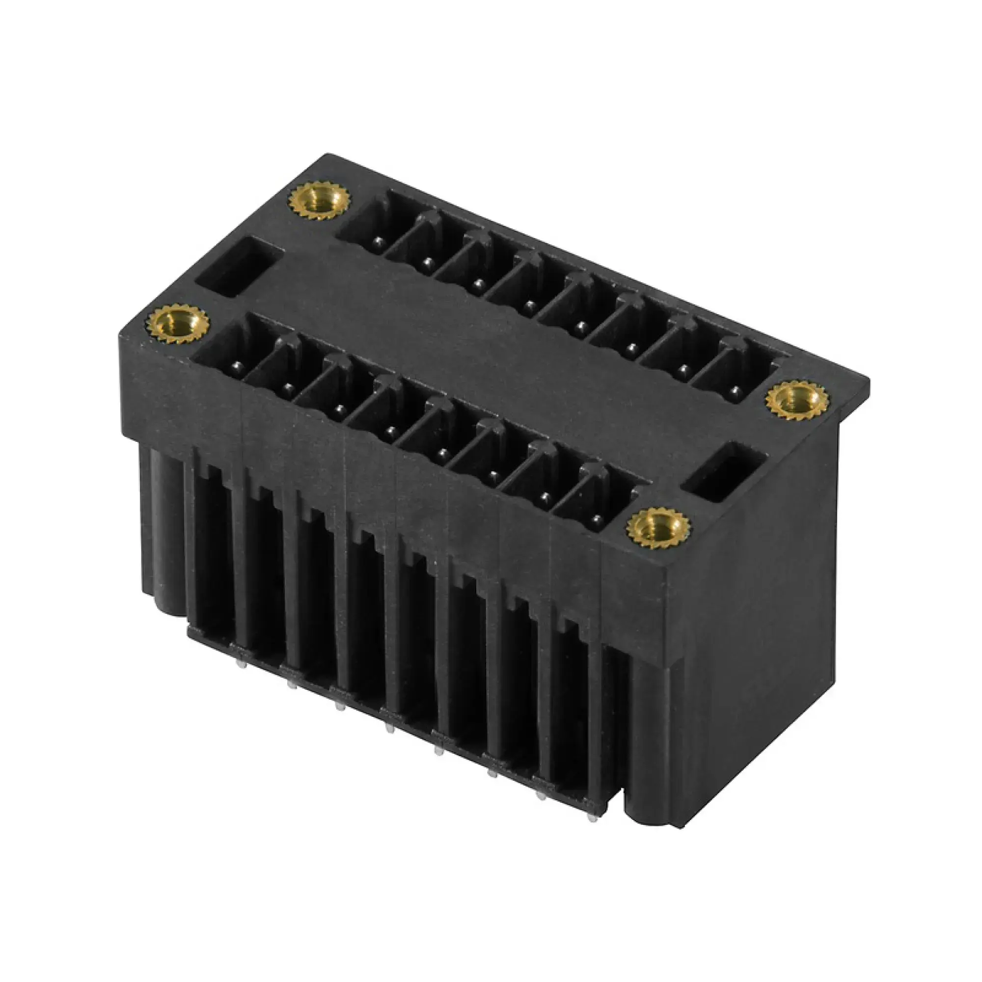 Weidmüller 1031540000 PCB connector (board connection), 160 V, 17.5 A, Pitch in mm: 3.81, Number of poles: 16, THT/THR solder connection, Box (img_001)
