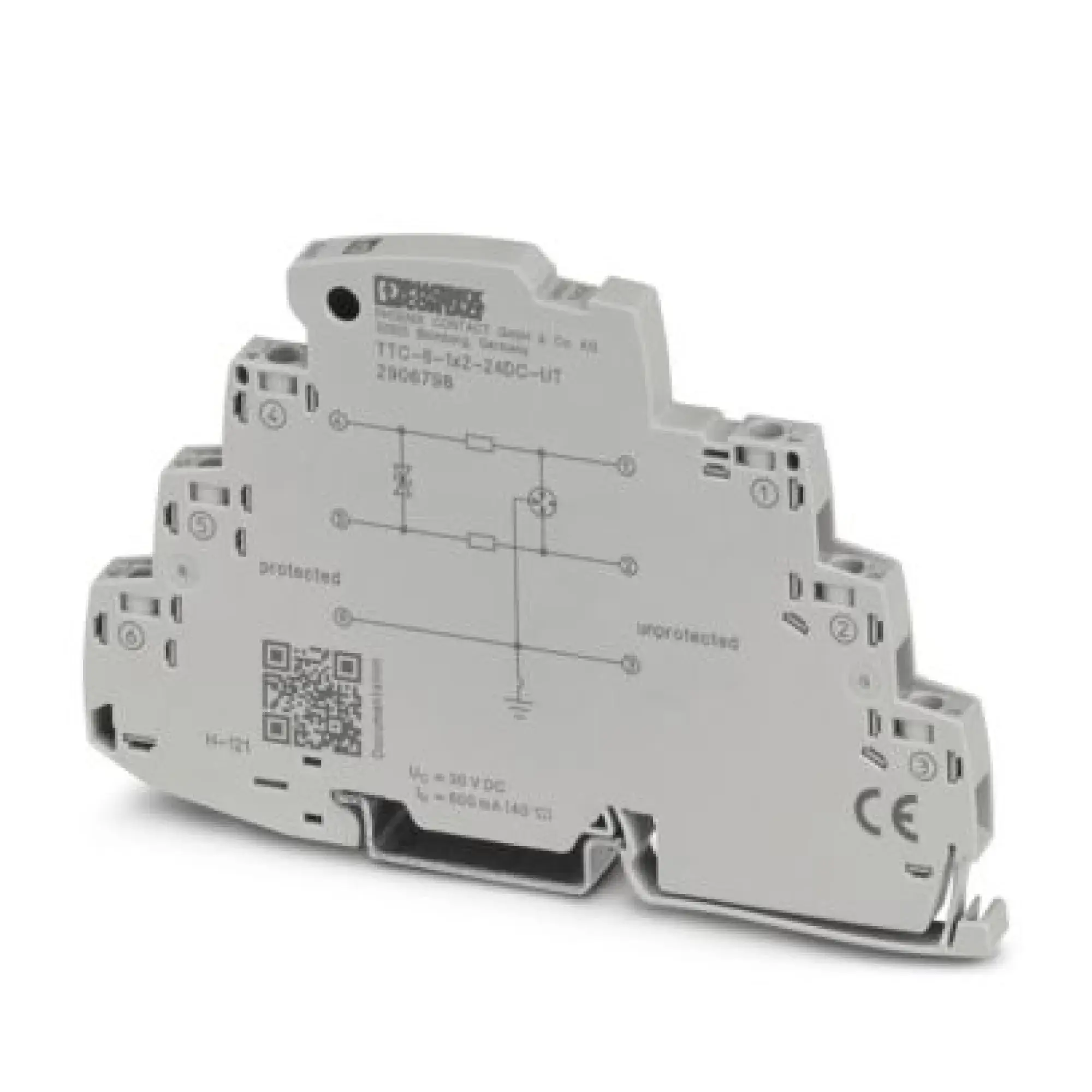 Phoenix Contact 2906798 Surge protection device TTC-6-1X2-24DC-UT (img_001)